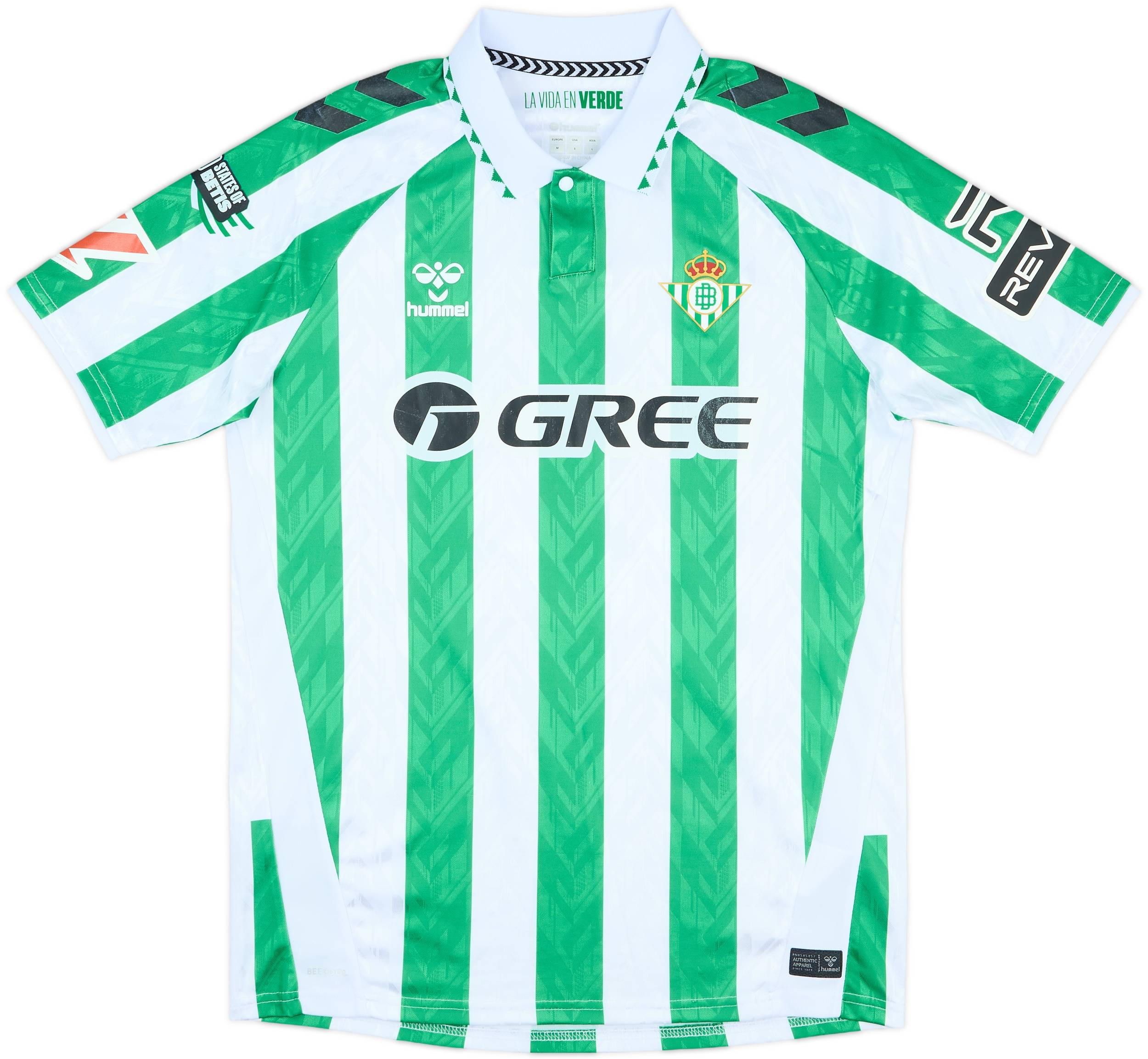 2024-25 Real Betis Match Issue Home Shirt #17 (Rodri)