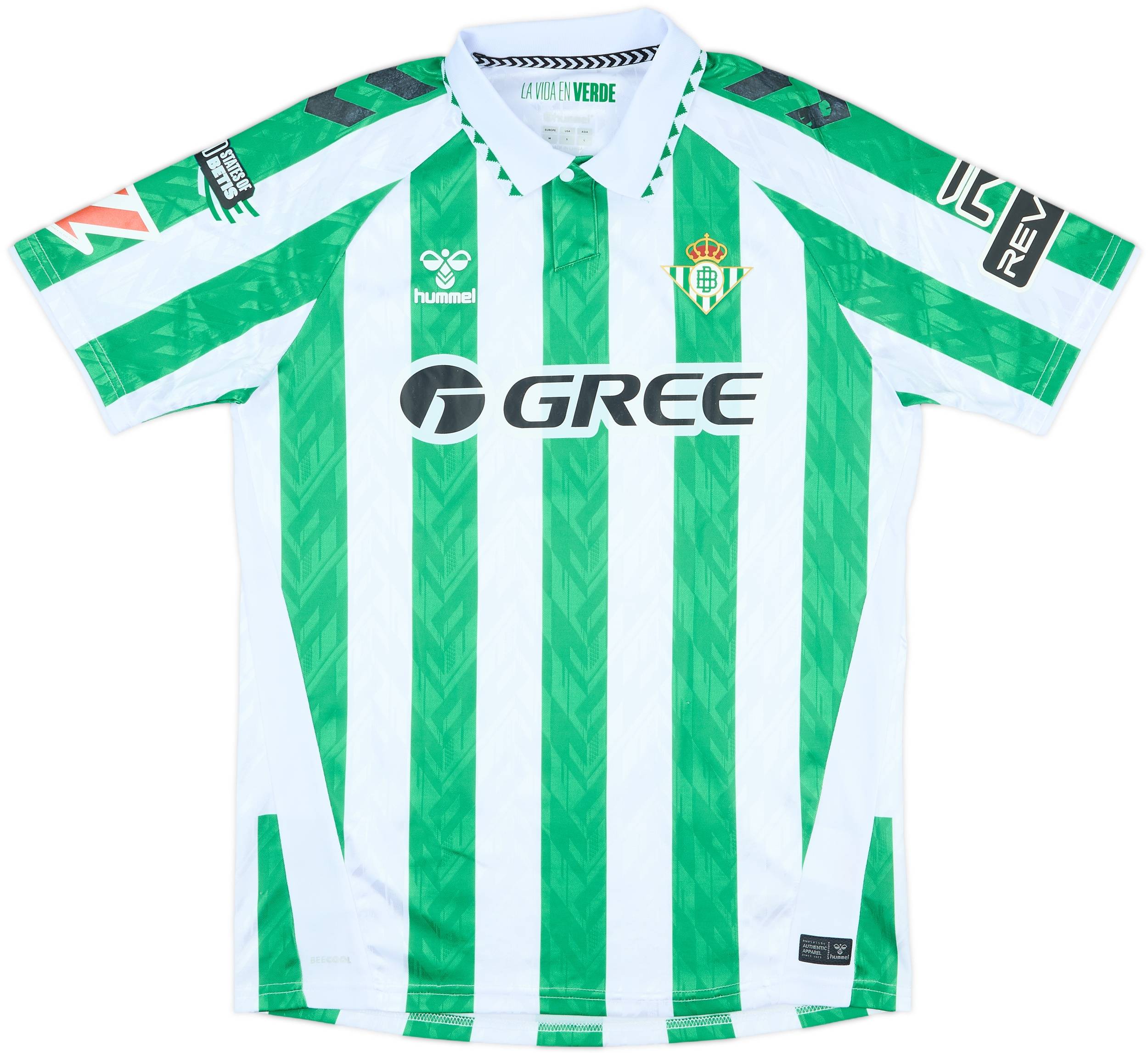 2024-25 Real Betis Match Issue Home Shirt #2 (Bellerin)
