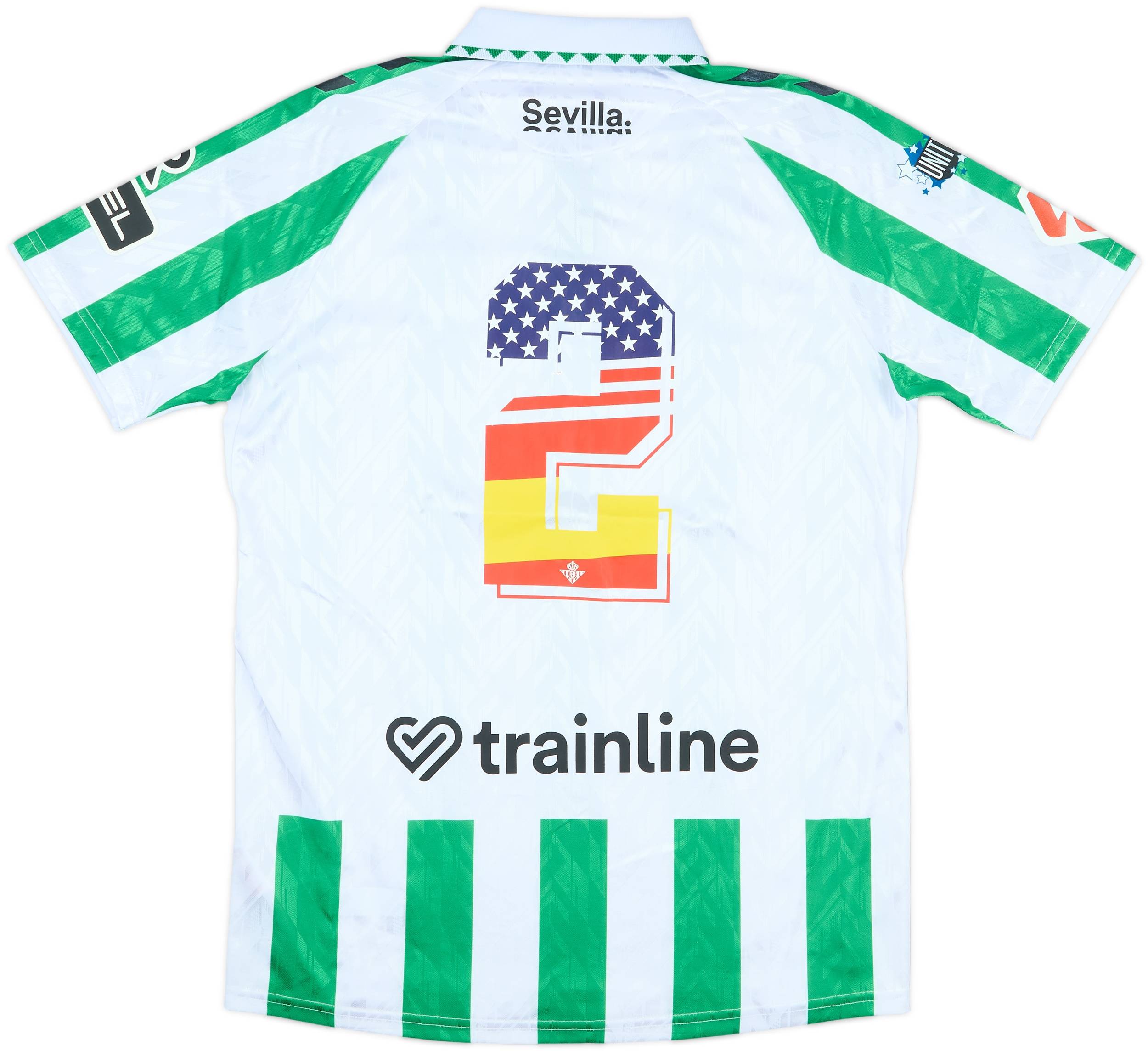 2024-25 Real Betis Match Issue Home Shirt #2 (Bellerin)