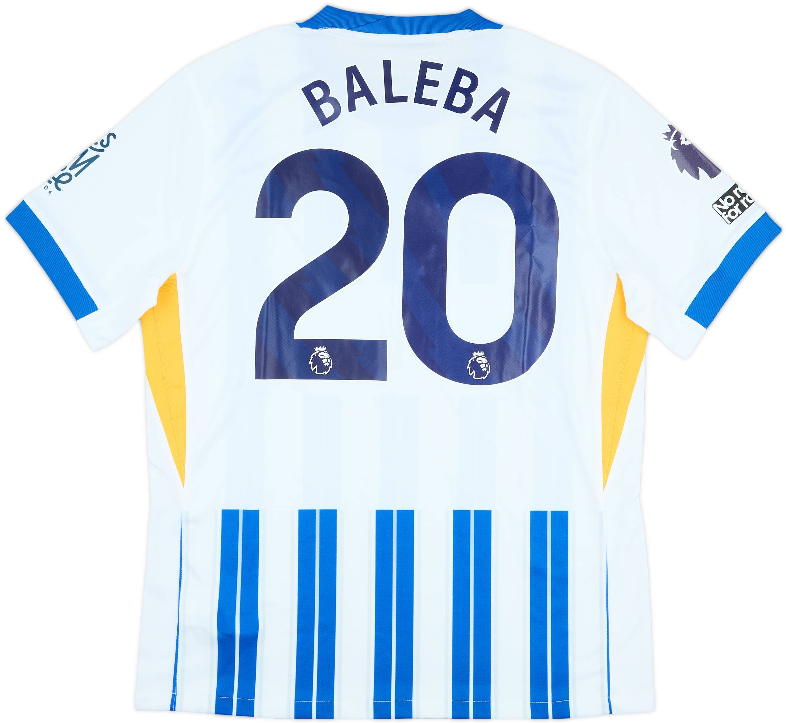2024-25 Brighton Match Issue Home Shirt Baleba #20