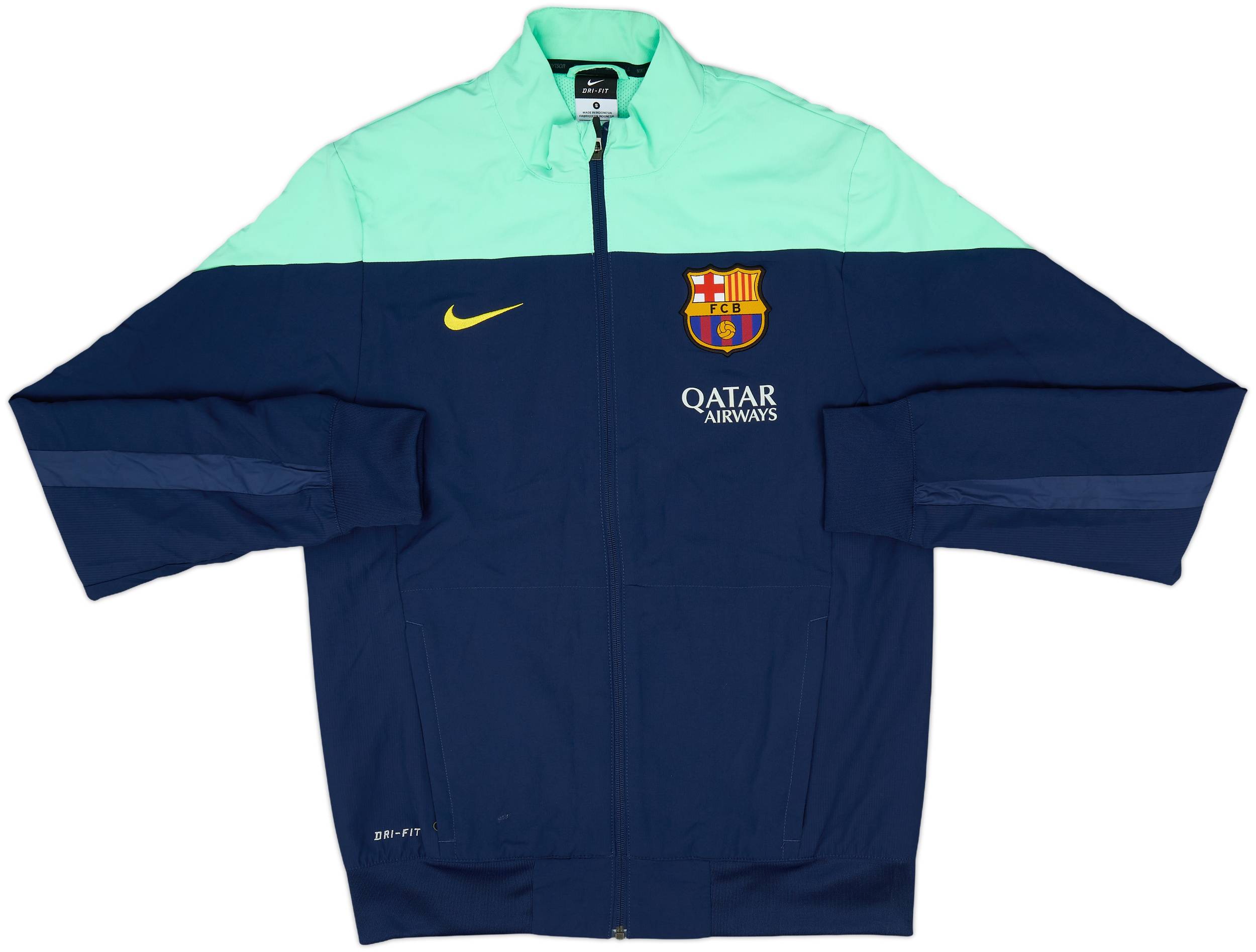2013-14 Barcelona Nike Full Tracksuit - 9/10 - (S)