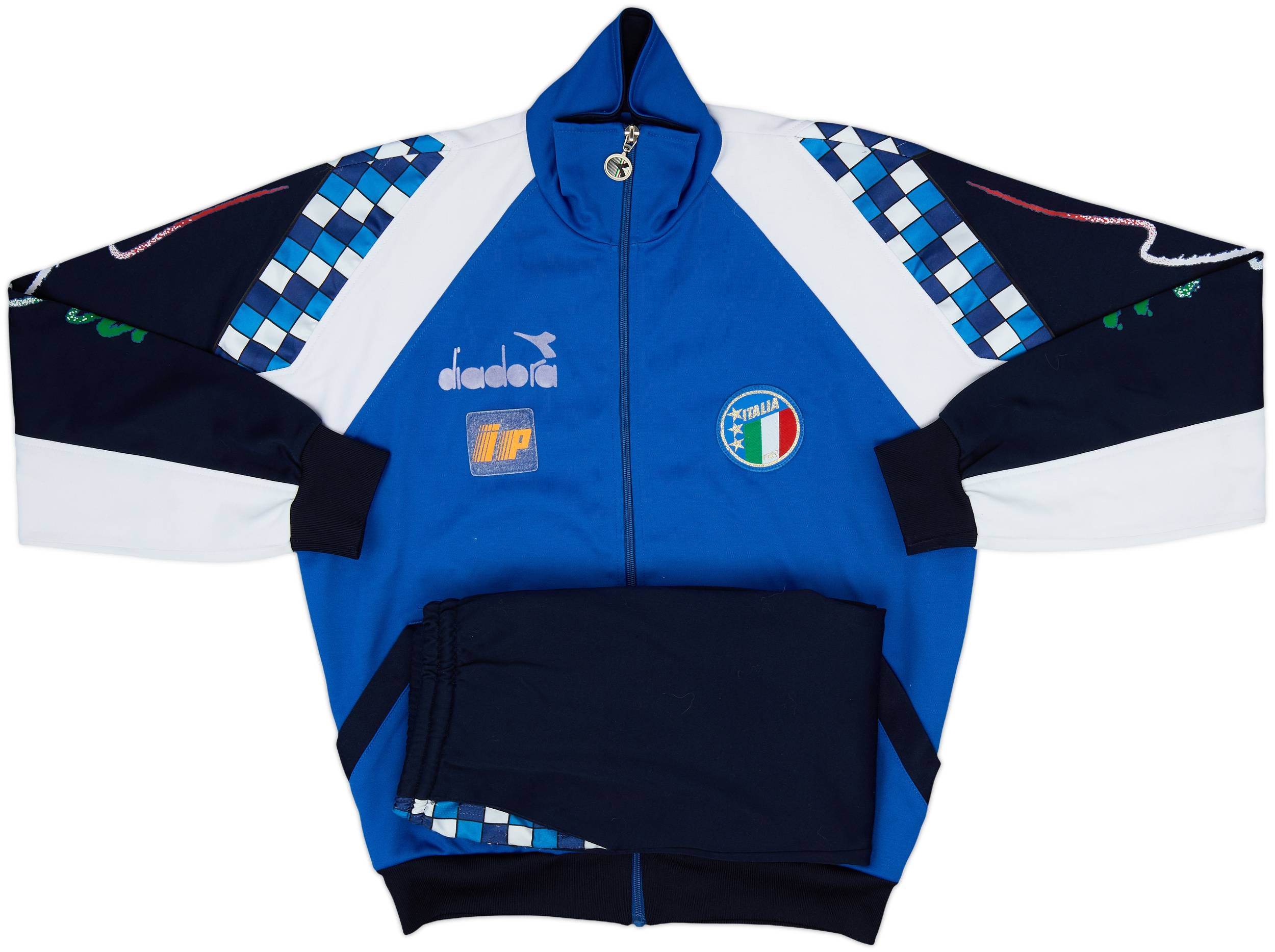 90s diadora カナダ代表 イタリア製 サッカー ジャージ セットアップ 90s ディアドラ サッカーイタリア代表 94W杯 ロベルトバッジョ