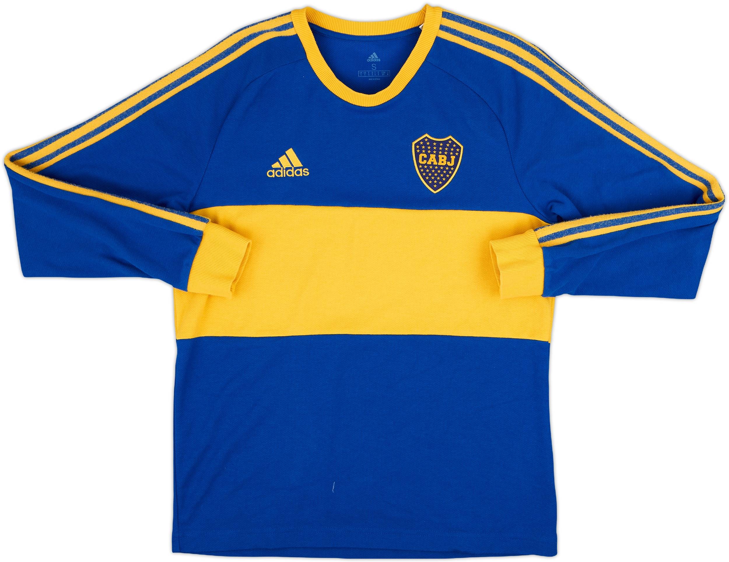 2020-21 Boca Juniors adidas Sweat Top - 7/10 - (S)