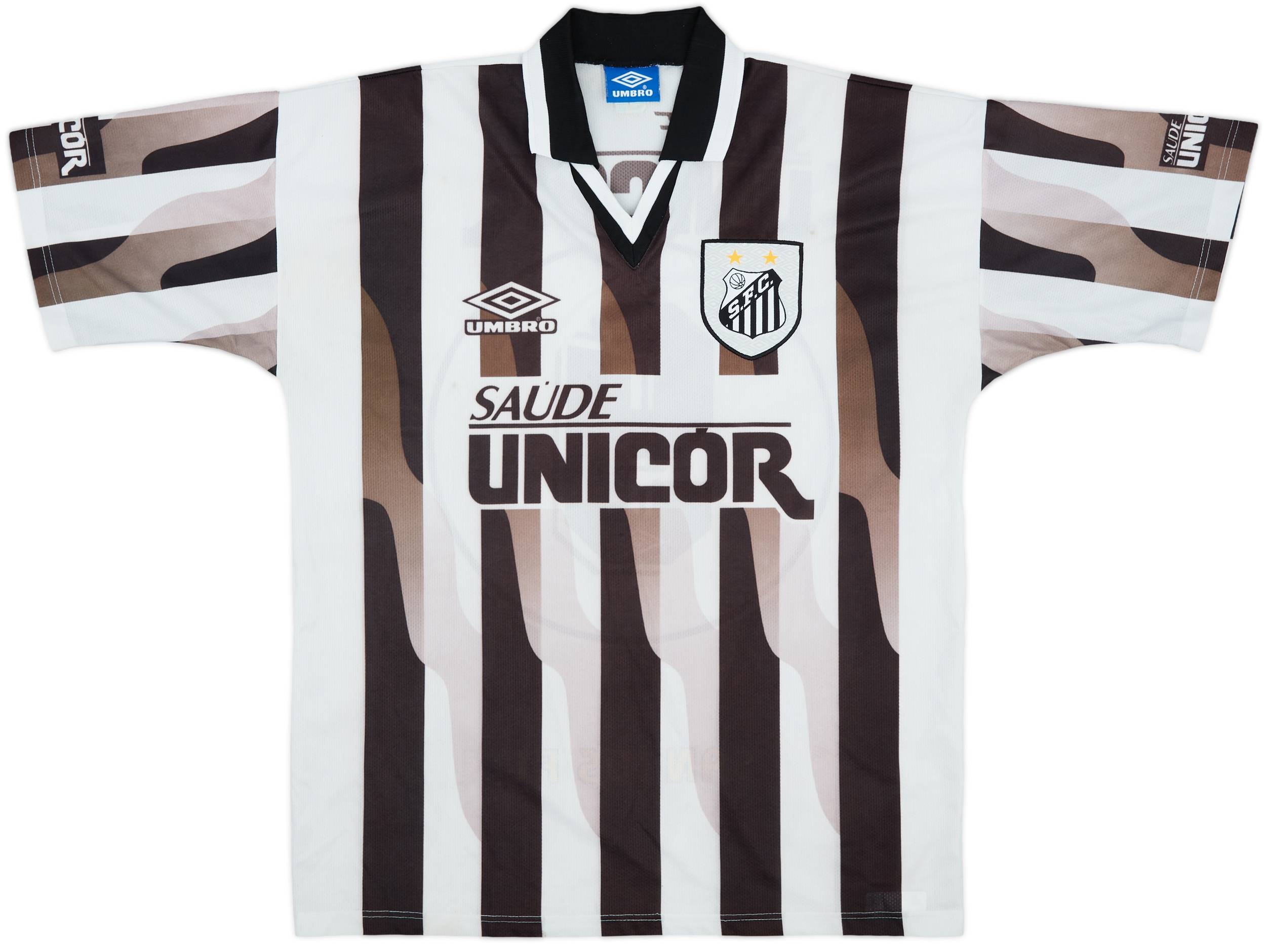 1997 Santos Away Shirt #9 - 7/10 - (XL)