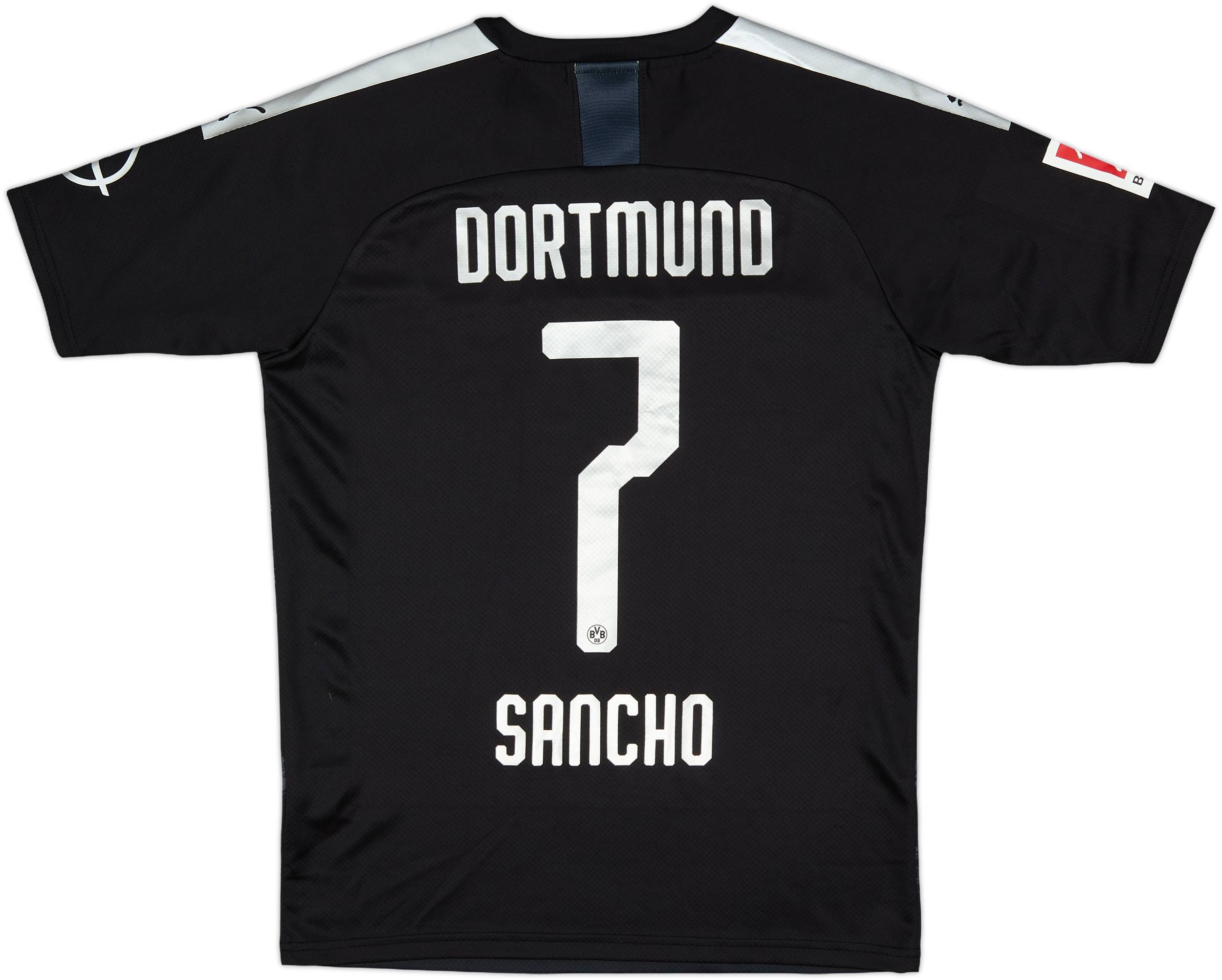 2019-20 Borussia Dortmund Away Shirt Sancho #7 (S)