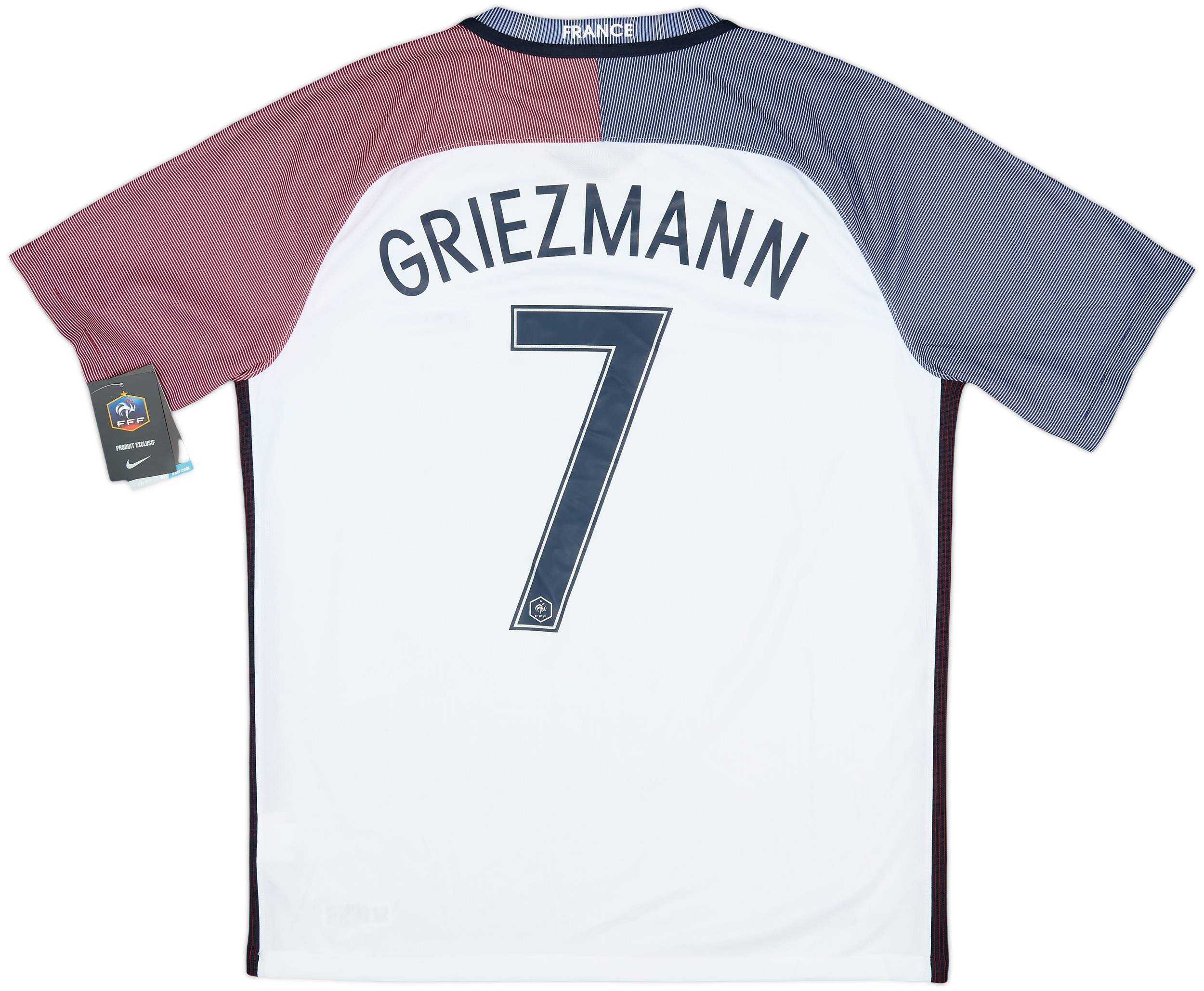 2016-17 France Away Shirt Griezmann #7 (L)