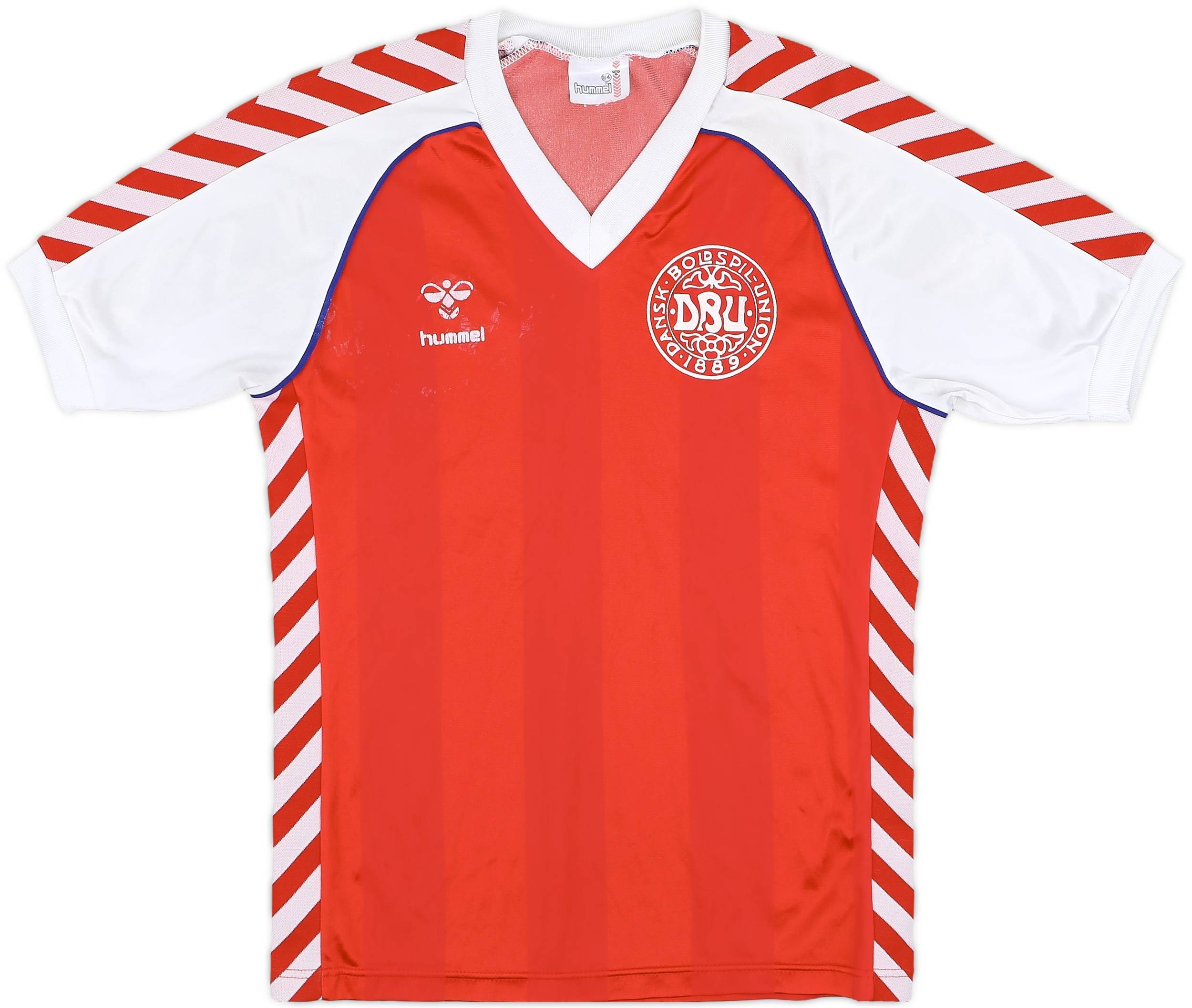 1984-86 Denmark Home Shirt - 7/10 - (S)