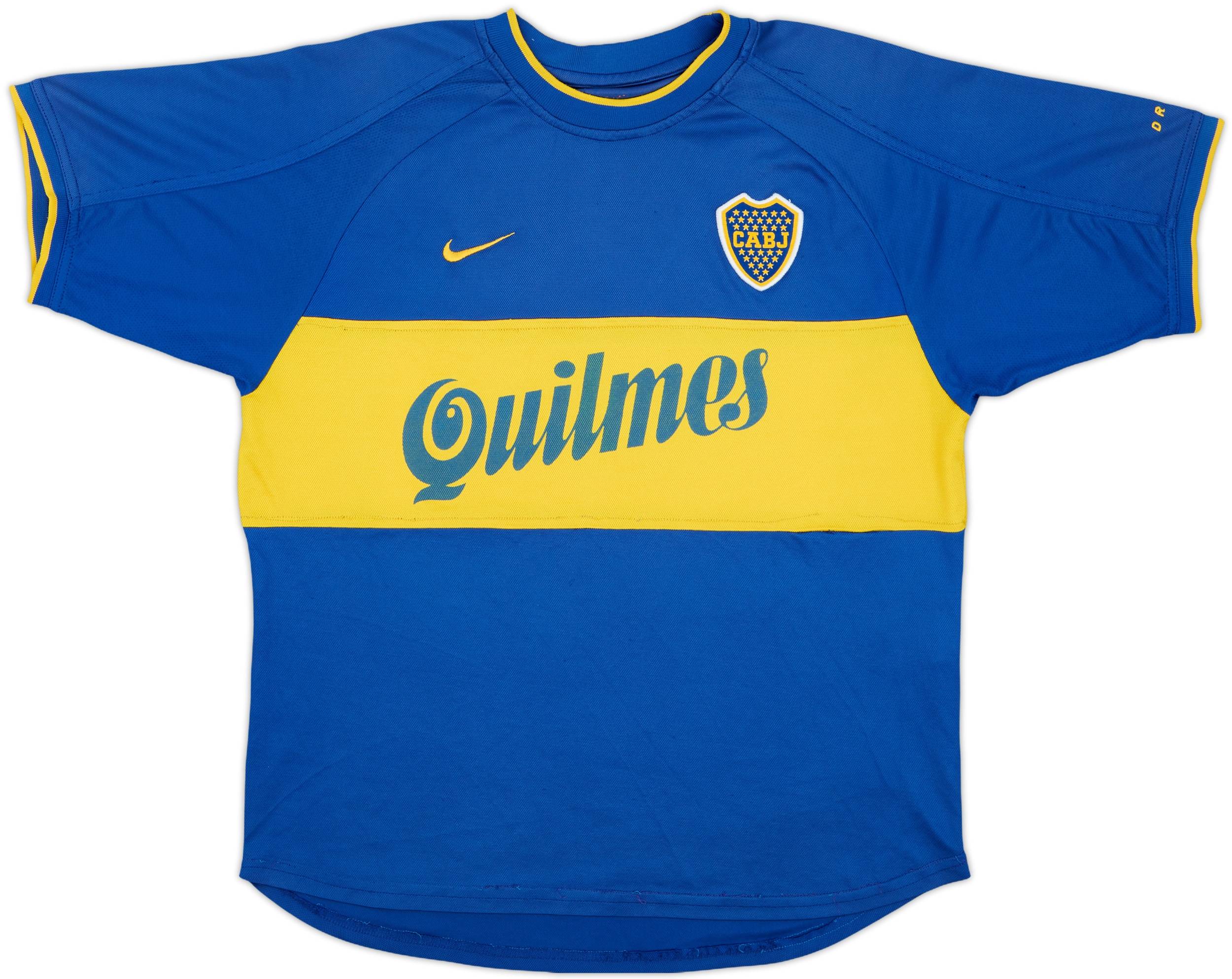 2000-01 Boca Juniors Home Shirt - 5/10 - (L)