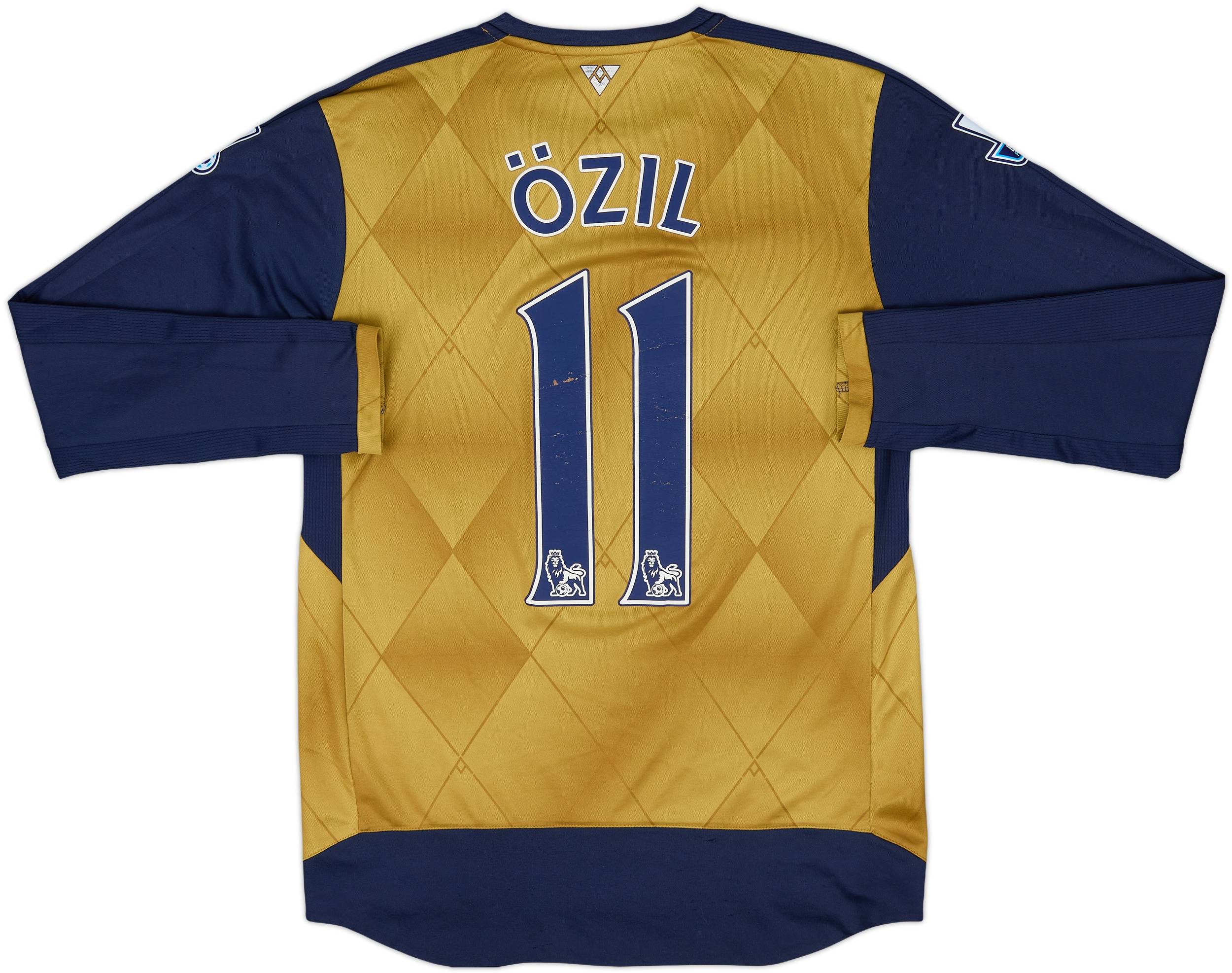 2015-16 Arsenal Away L/S Shirt Ozil #11 - 6/10 - (S)