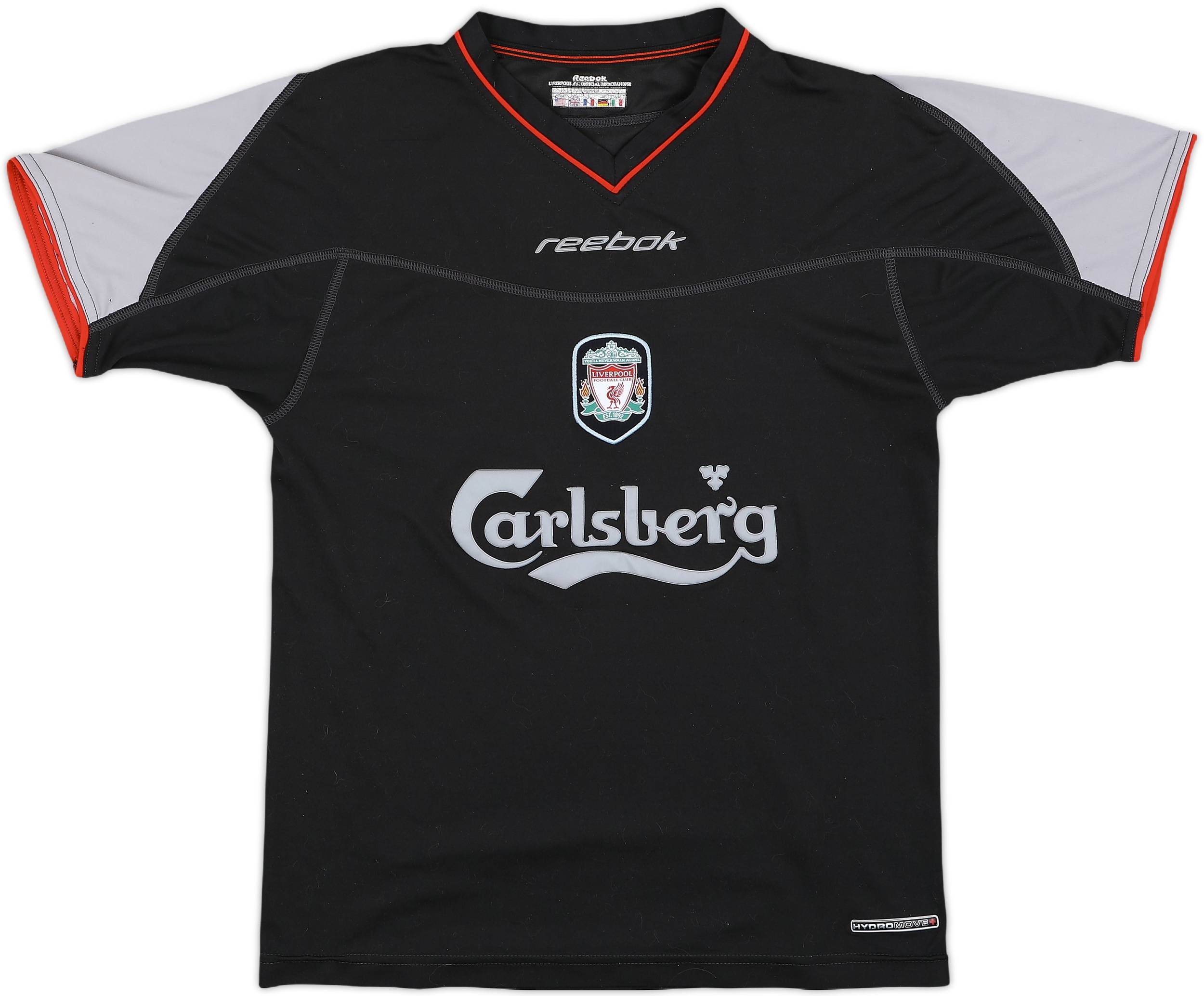ウェア Rare LIVERPOOL 02-04 AWAY FOOTBALL SHIRT 2002-04 Liverpool Away Shirt - 5/10 - (XL.Boys)