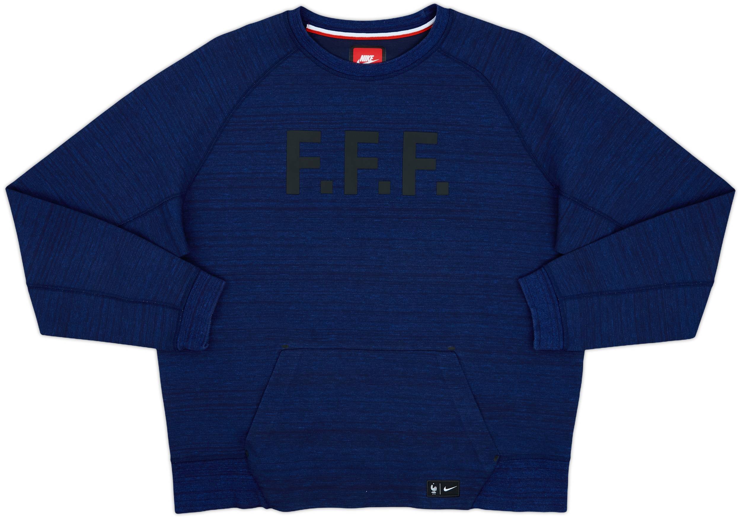 2016-17 France Nike Sweat Top 9/10 (XL)