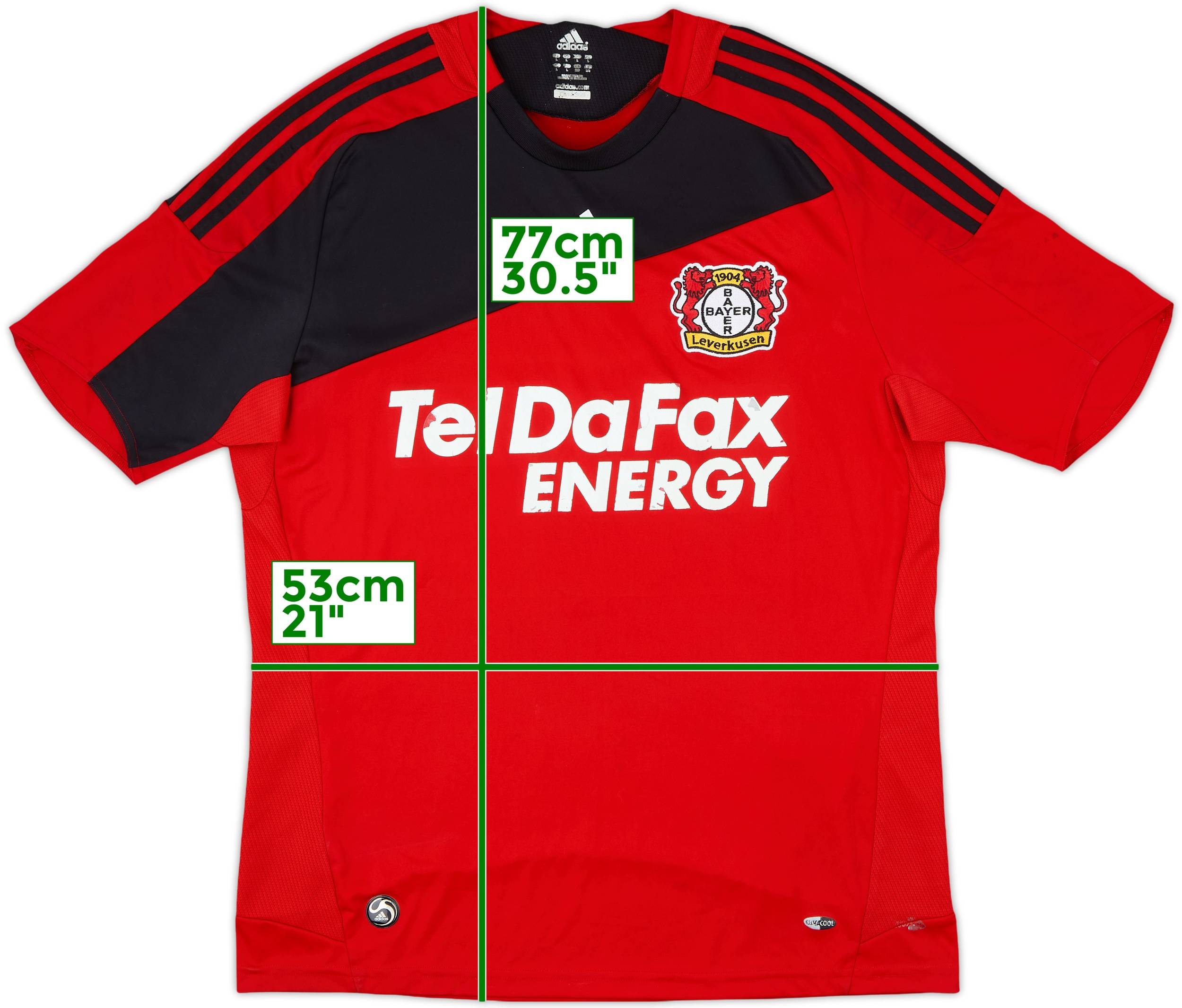 2008-10 Bayer Leverkusen Home Shirt - 4/10 - (L)