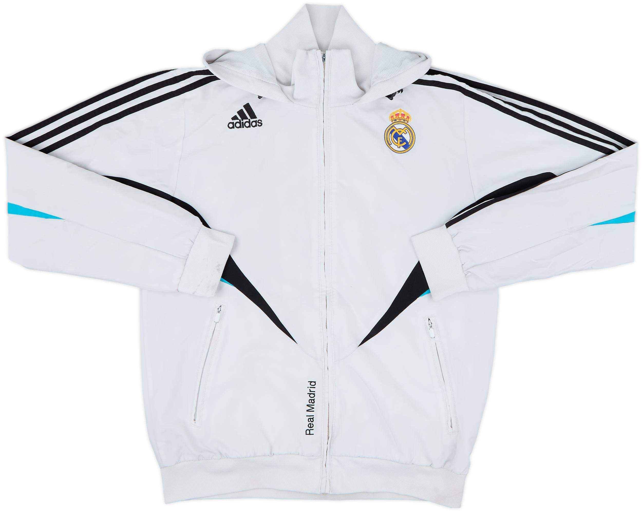2008-09 Real Madrid adidas Track Jacket - 5/10 - (M/L)