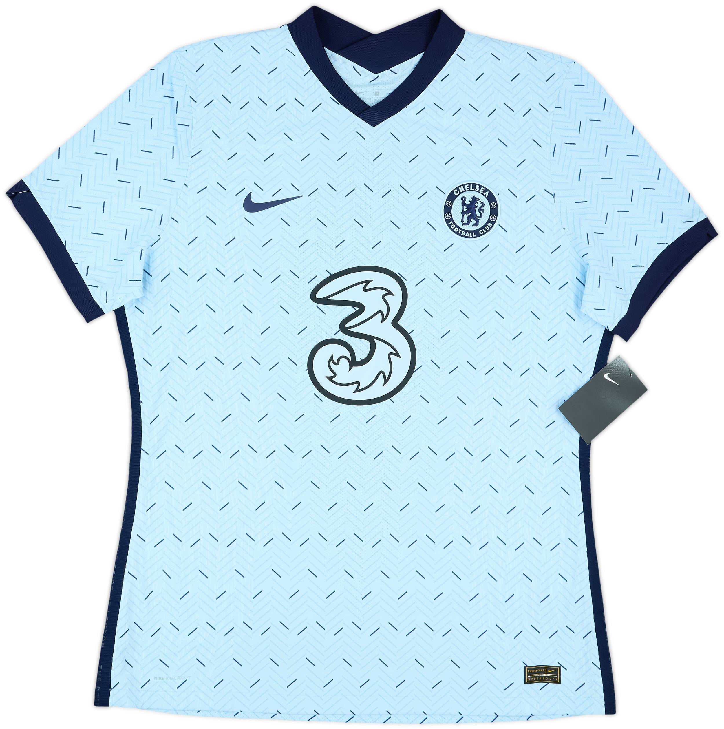 2020-21 Chelsea Player Issue Signed Away Shirt Rudiger #2 (XL)