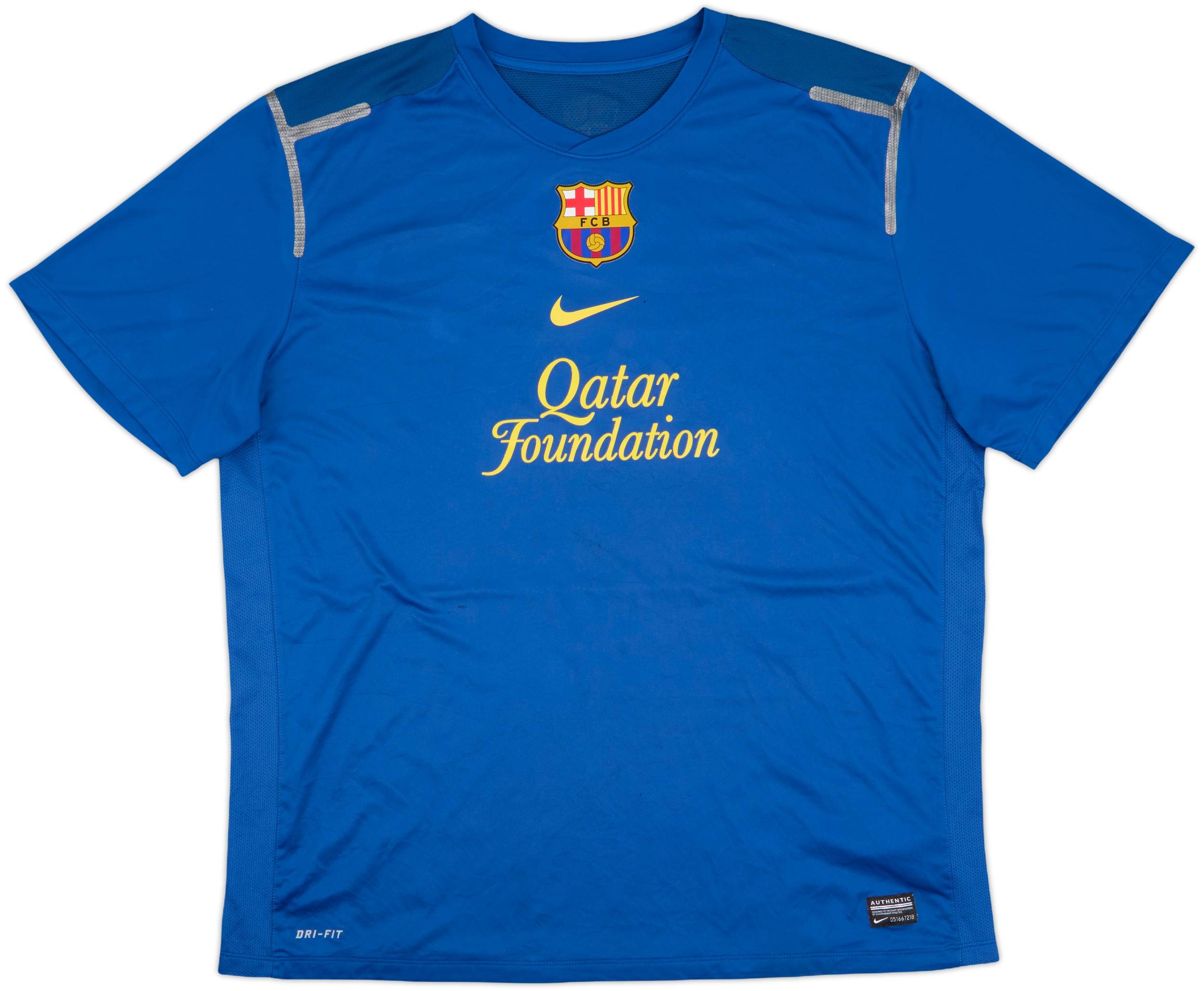 FC Barcelona Nike シャツ Dri-FIT 3 12/13 2012-13 Barcelona Player Issue Nike Training Shirt - 6/10 - (XXL)
