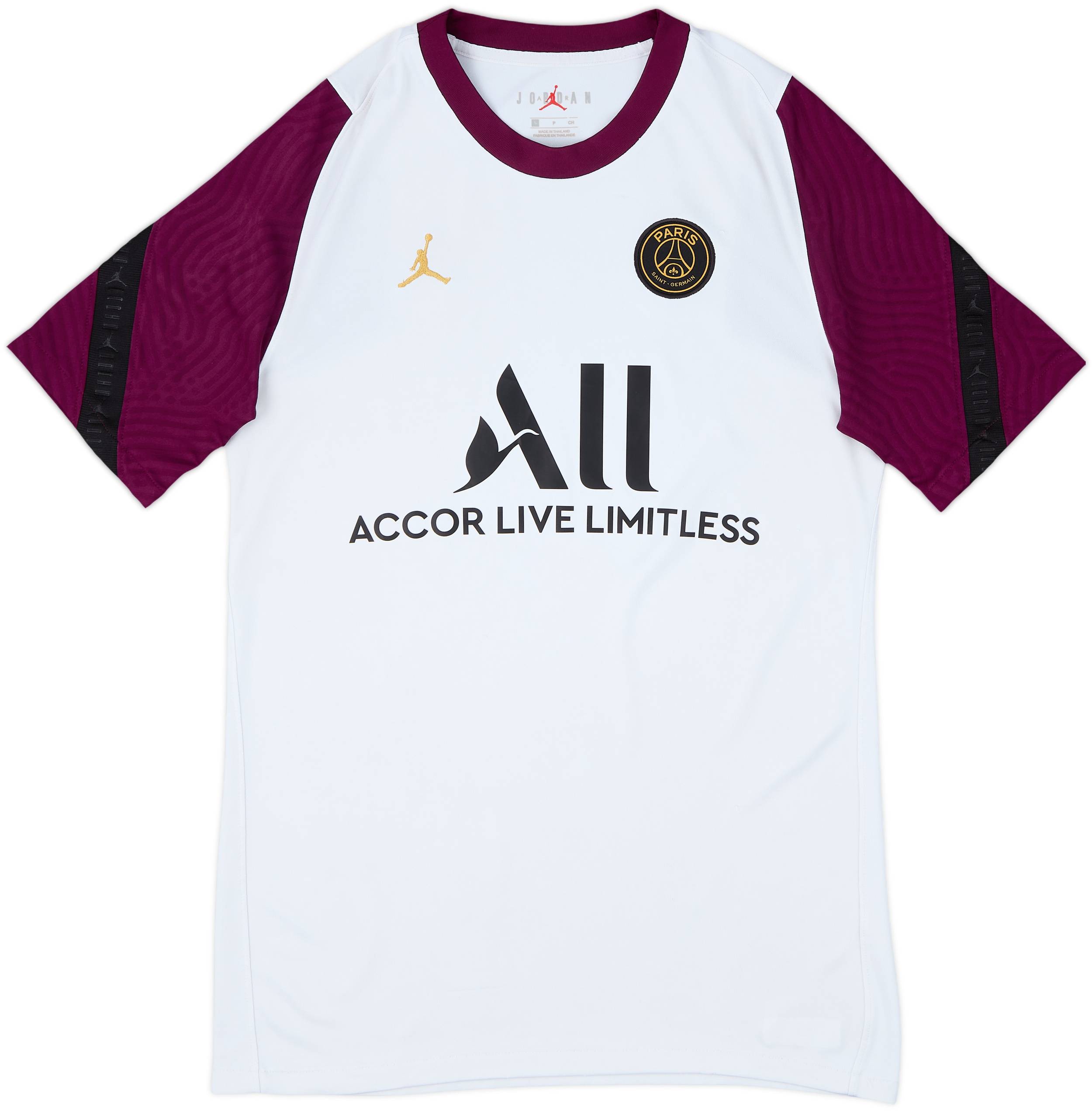 2020-21 Paris Saint-Germain Nike Jordan Training Shirt - 7/10 - (S)