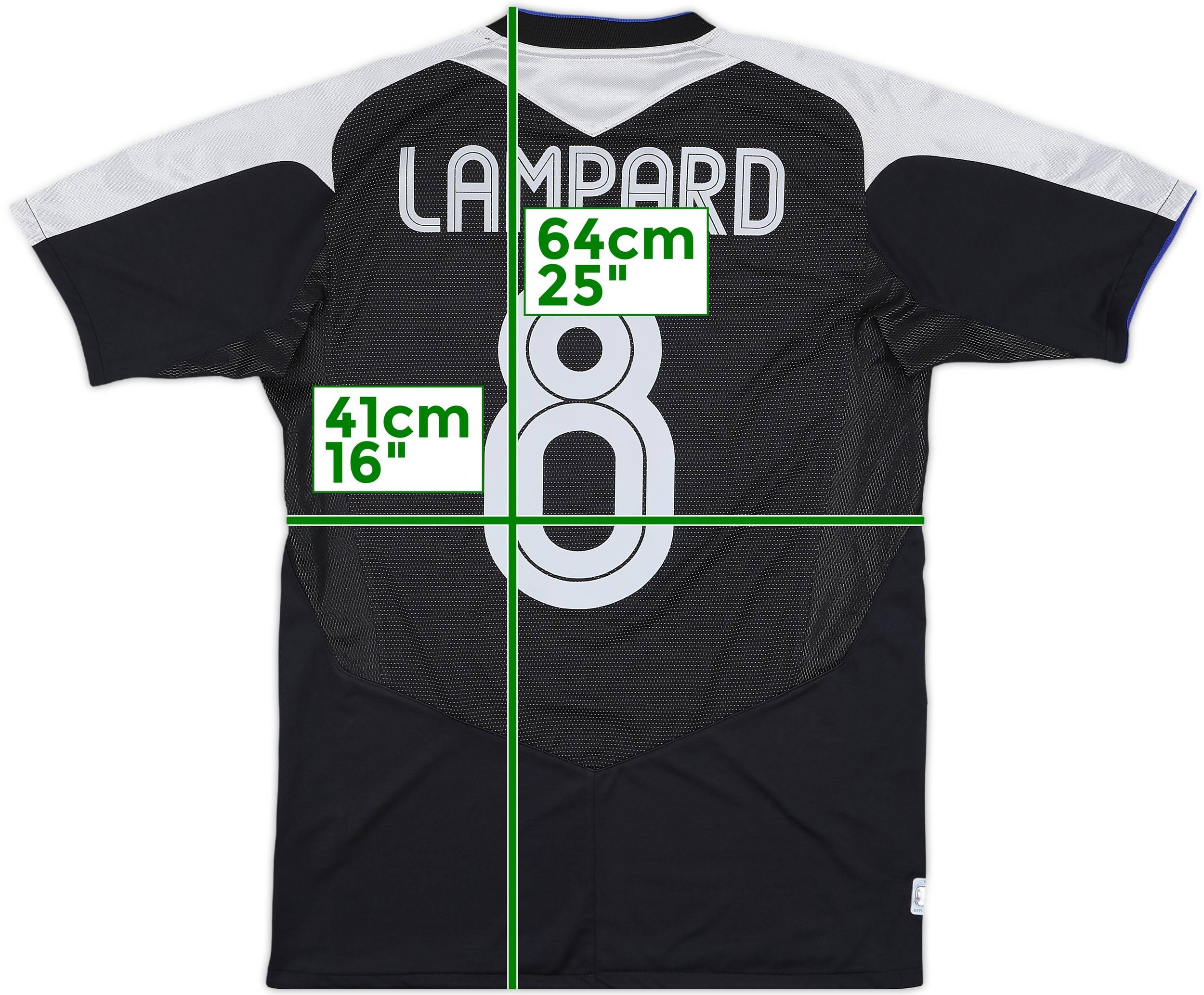 2004-05 Chelsea Away Shirt Lampard #8 - 9/10 - (S)