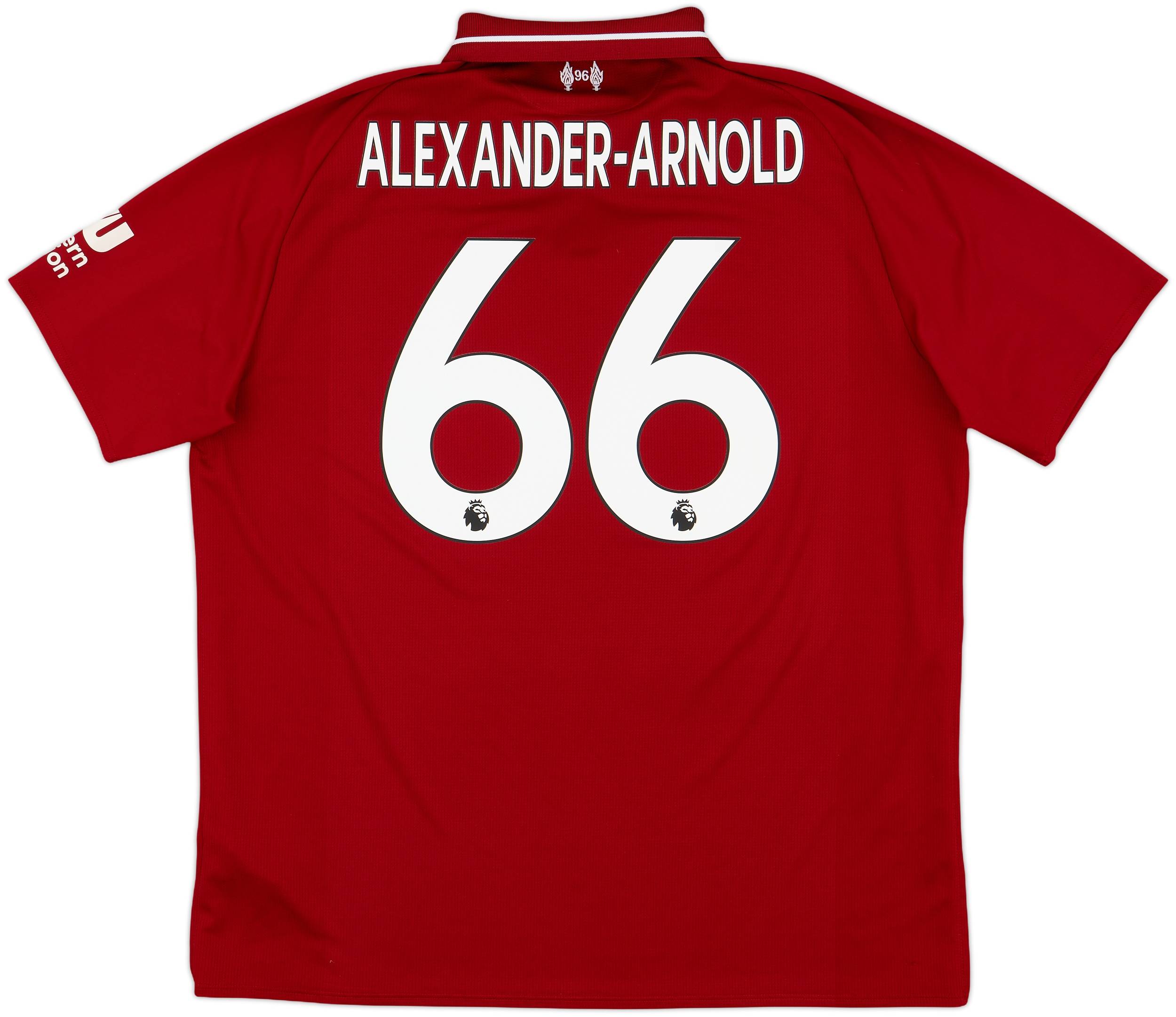 リバプールFC アレクサンダー・アーノルド 66番 オーセンティックユニフォーム Liverpool Alexander-Arnold 66 ユニフォーム