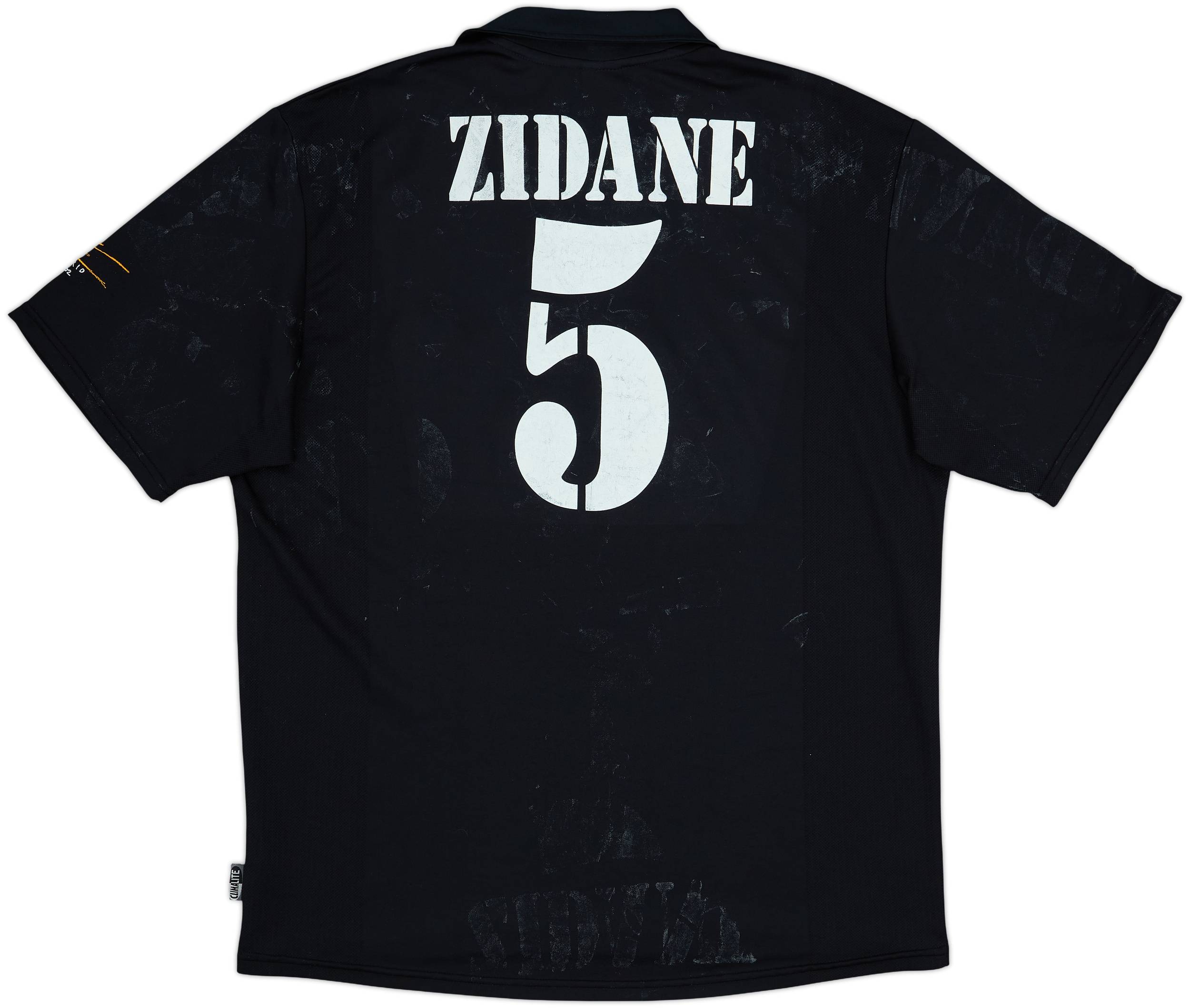 2002-03 Real Madrid Centenary Away Shirt Zidane #5 - 4/10 - (L)