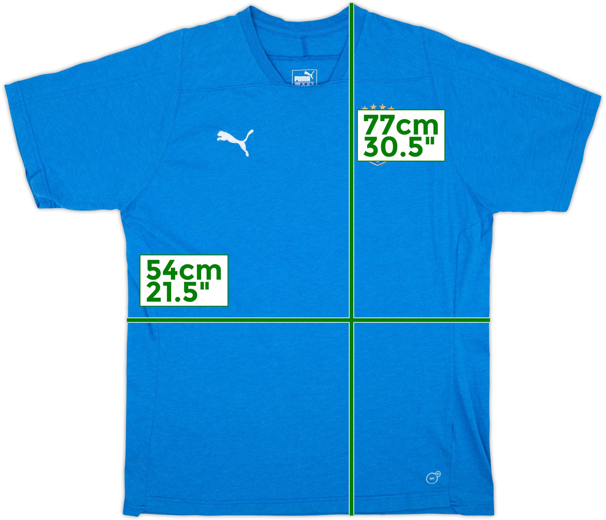 2018-19 Italy Puma Training Shirt - 8/10 - (XXL)