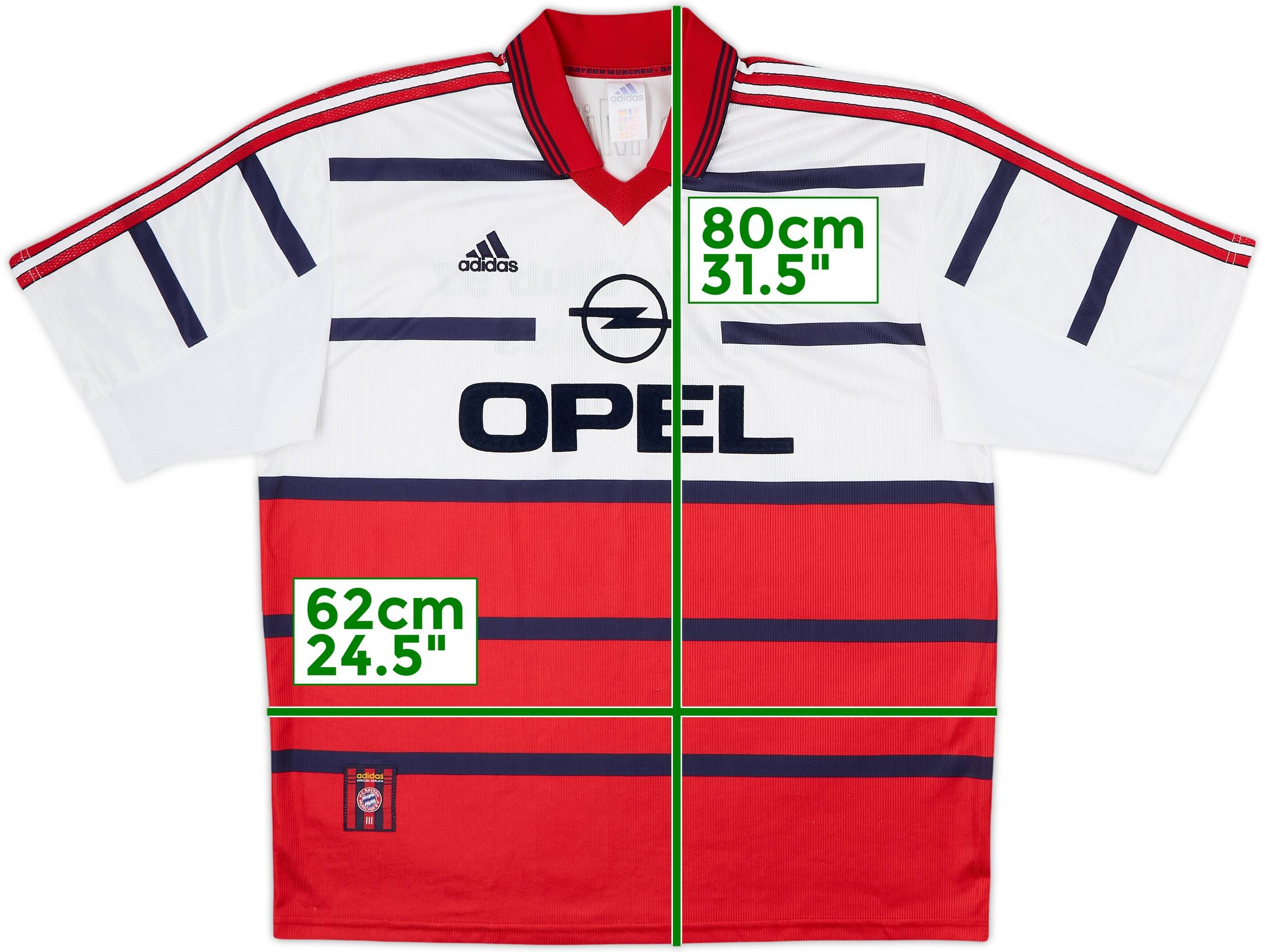 1998-00 Bayern Munich Away Shirt - 9/10 - (XL)