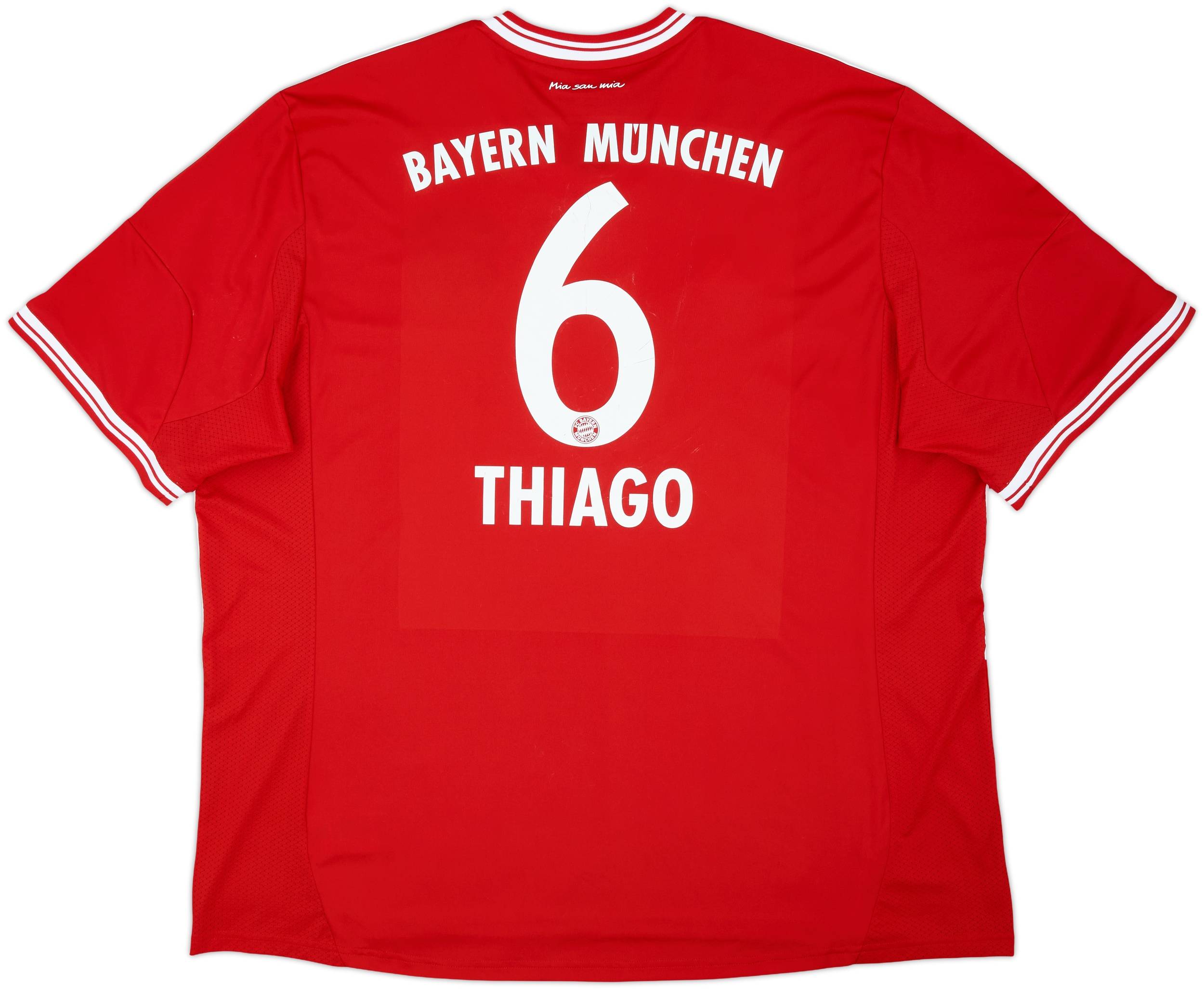 2013-14 Bayern Munich Home Shirt Thiago #6 - 7/10 - (3XL)