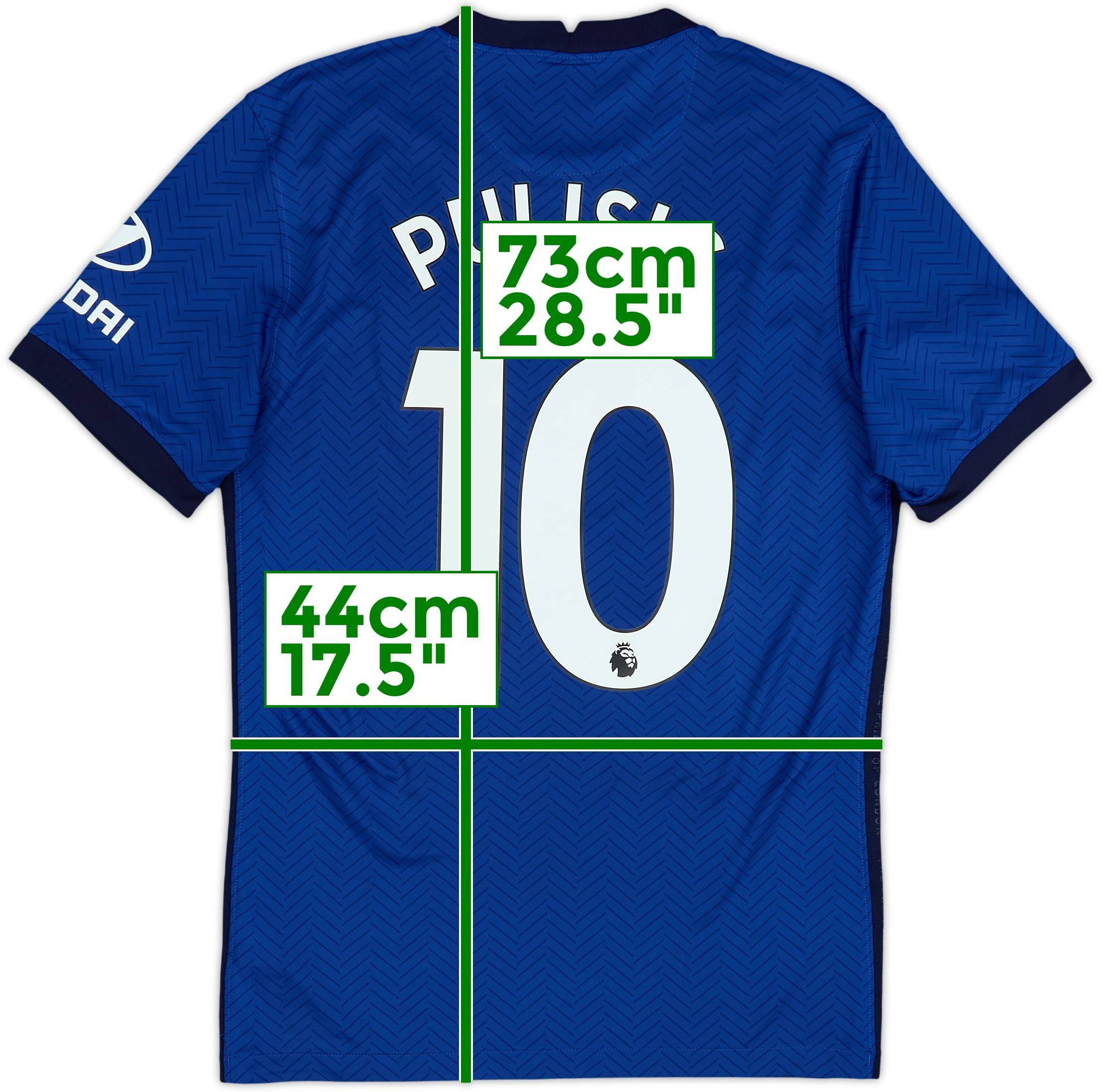 2020-21 Chelsea Home Shirt Pulisic #10 - 10/10 - (S)