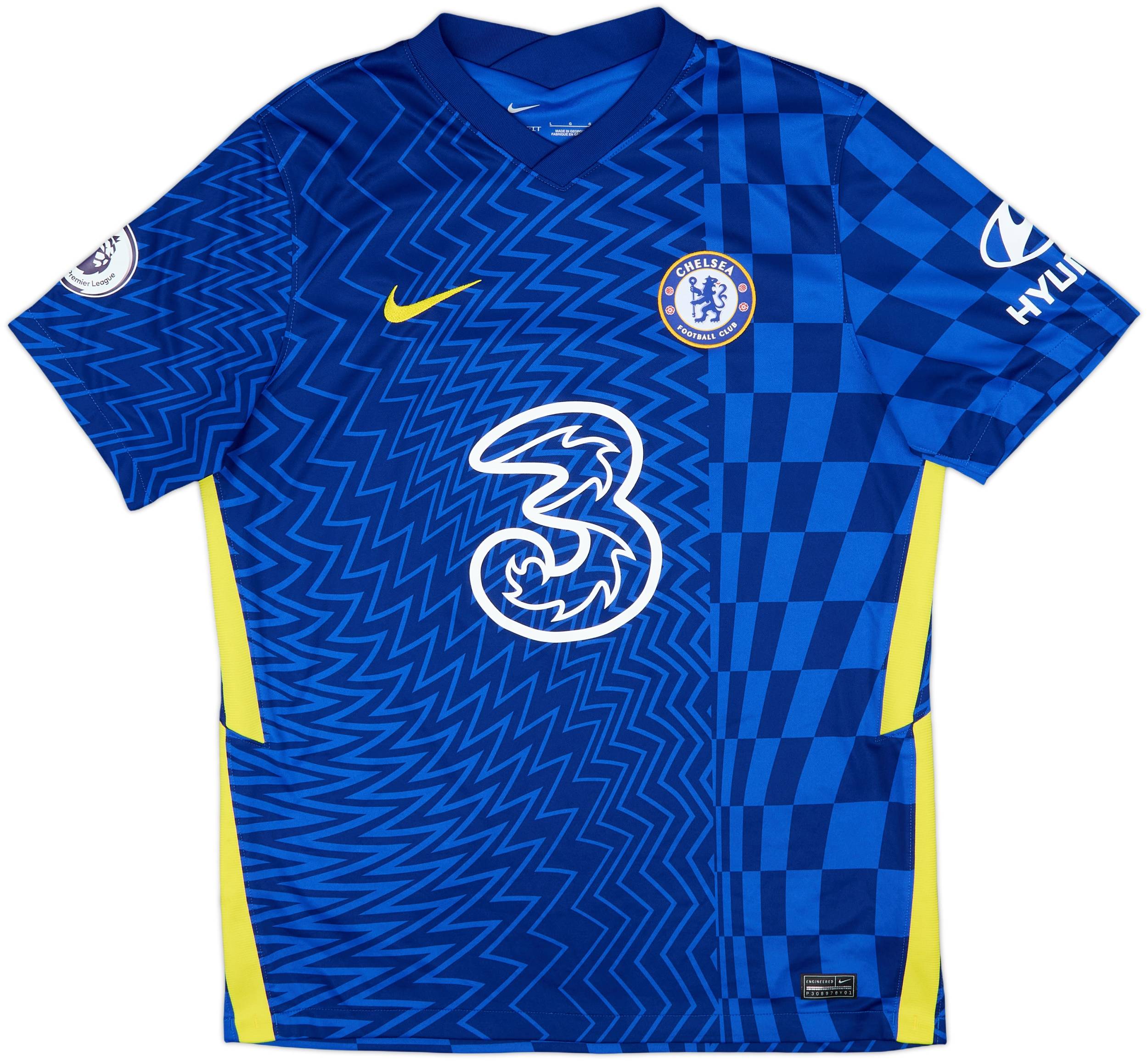 2021-22 Chelsea Home Shirt Mount #19 - 8/10 - (L)