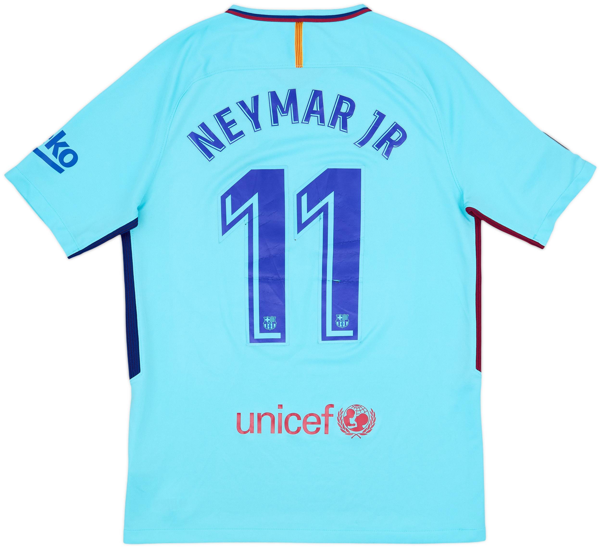2017-18 Barcelona Away Shirt Neymar Jr #11 - 6/10 - (M)