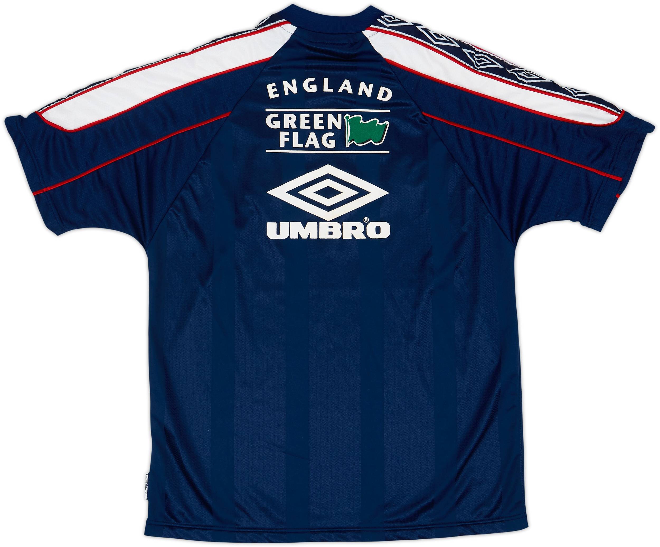 1998-00 England Umbro Training Shirt - 6/10 - (M)