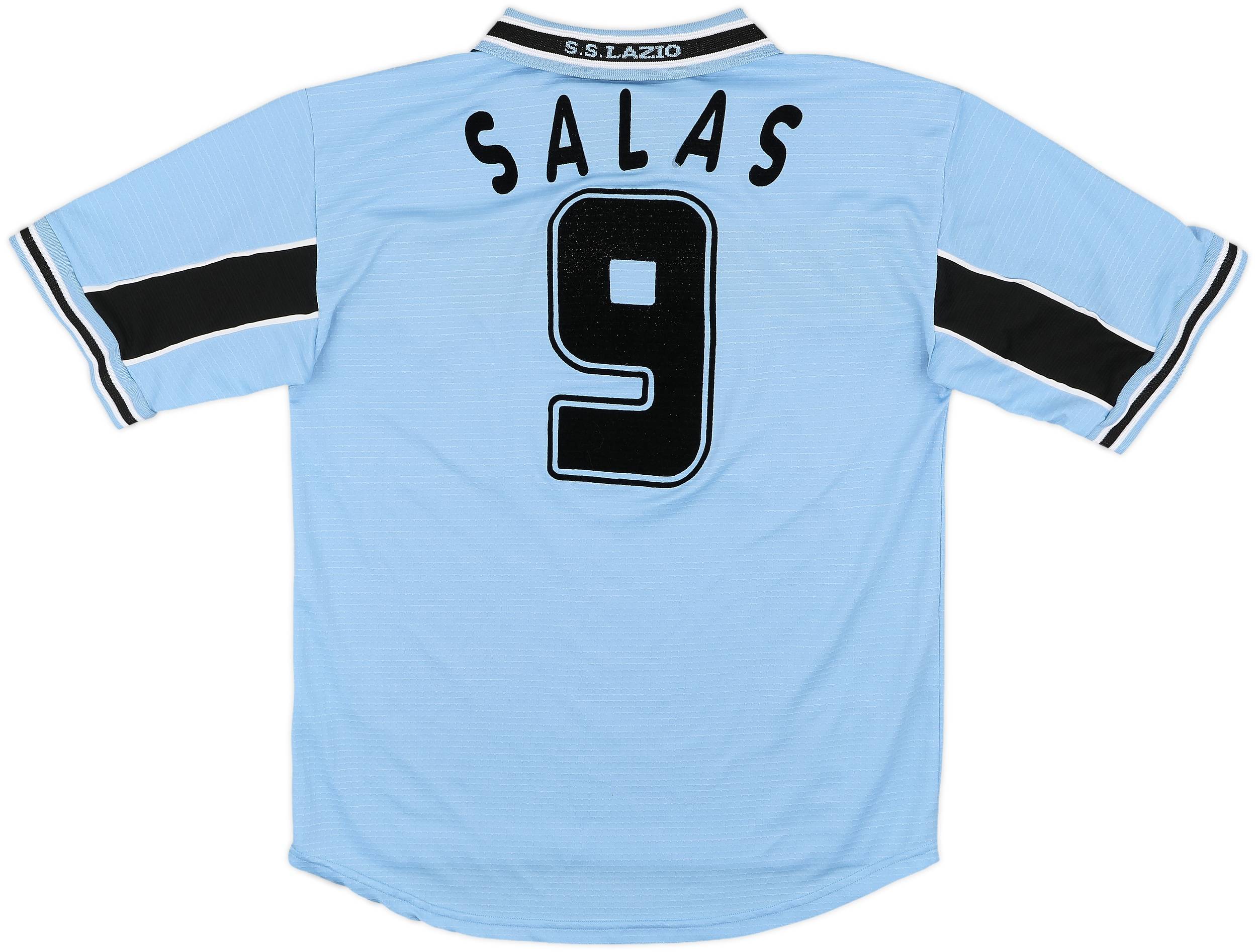 1998-00 Lazio Home Shirt Salas #9 - 7/10 - (XL)
