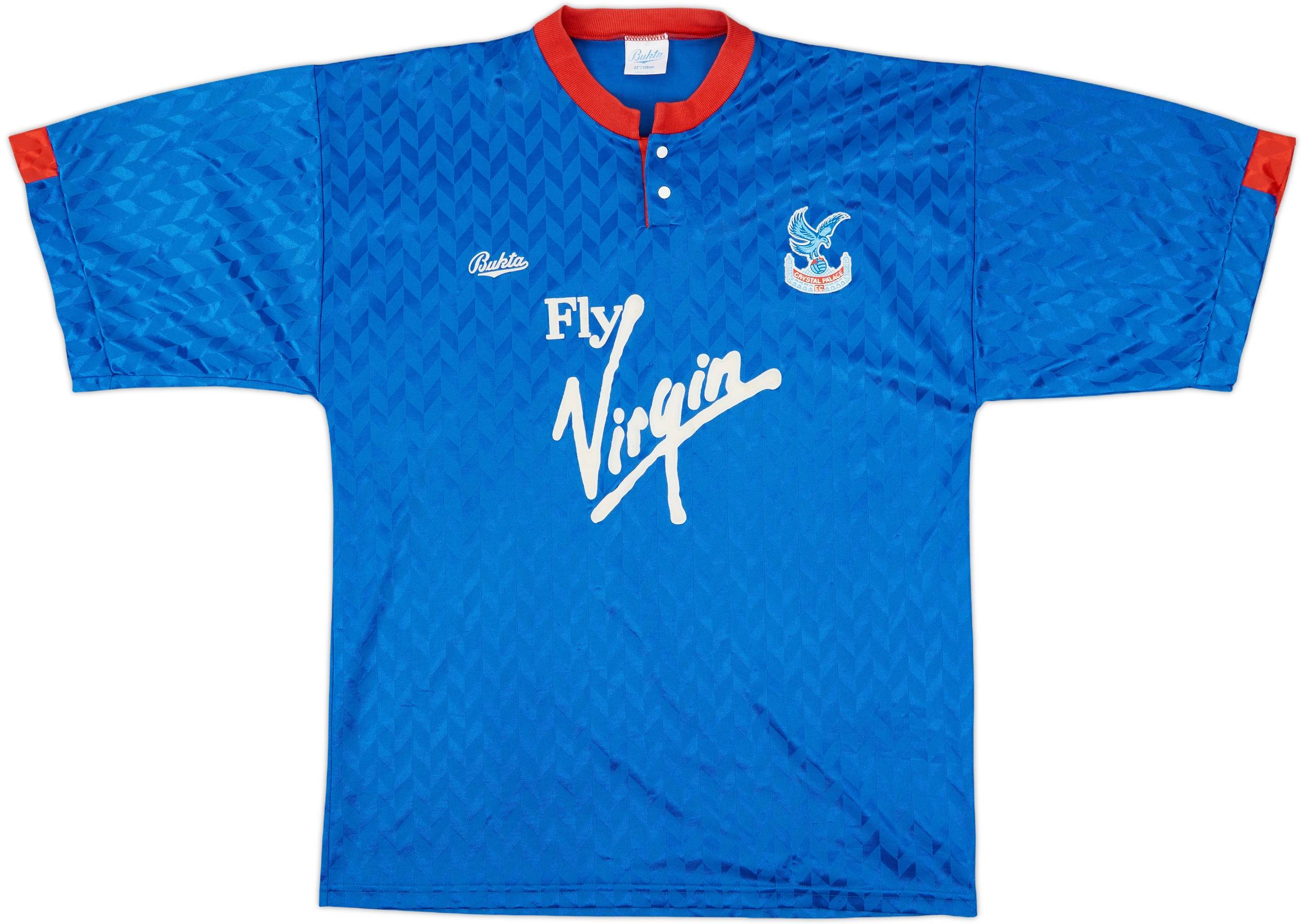 1990-91 Crystal Palace Away Shirt - 8/10 - (L)