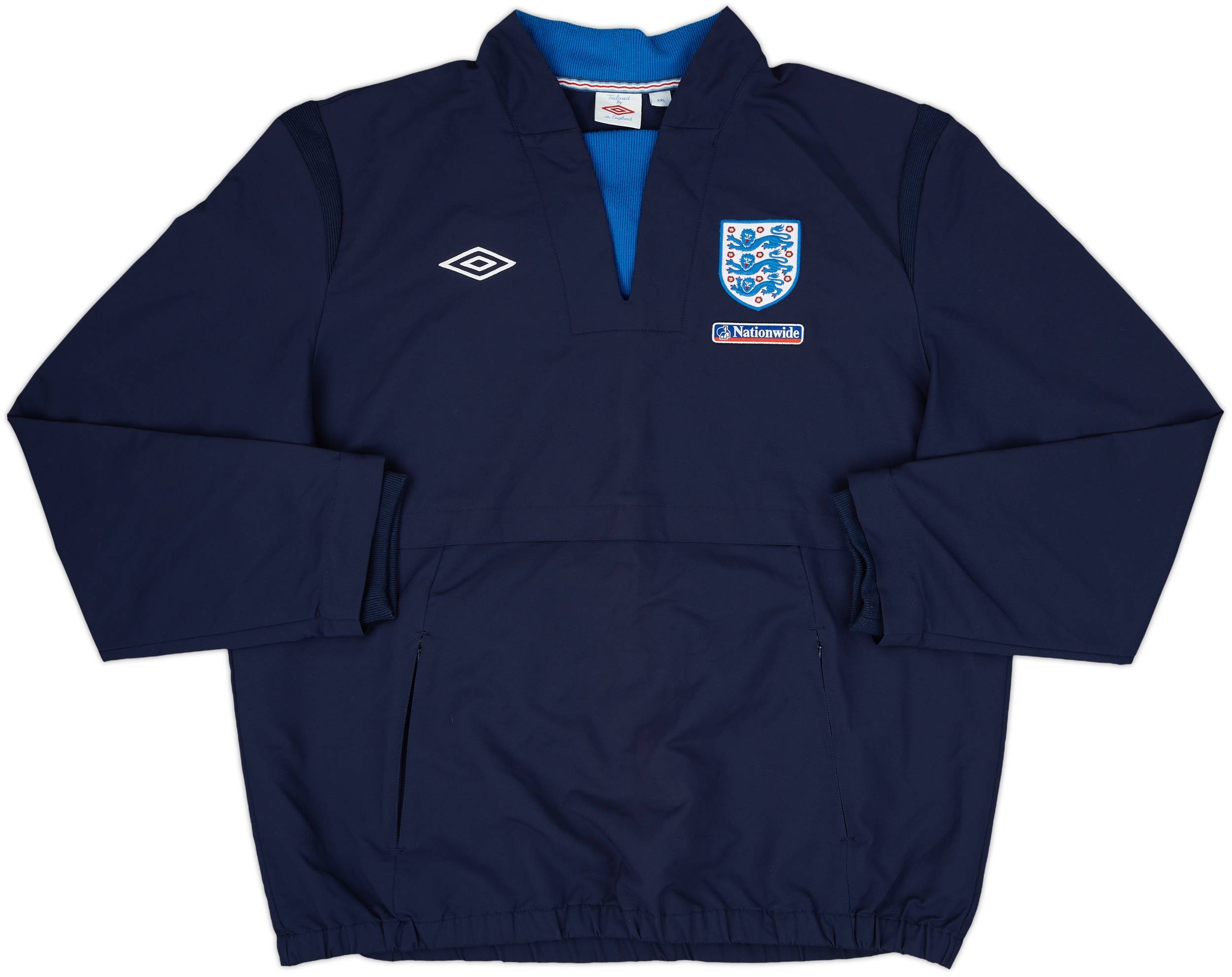 2009-10 England Umbro Drill Top - 10/10 - (XXL)