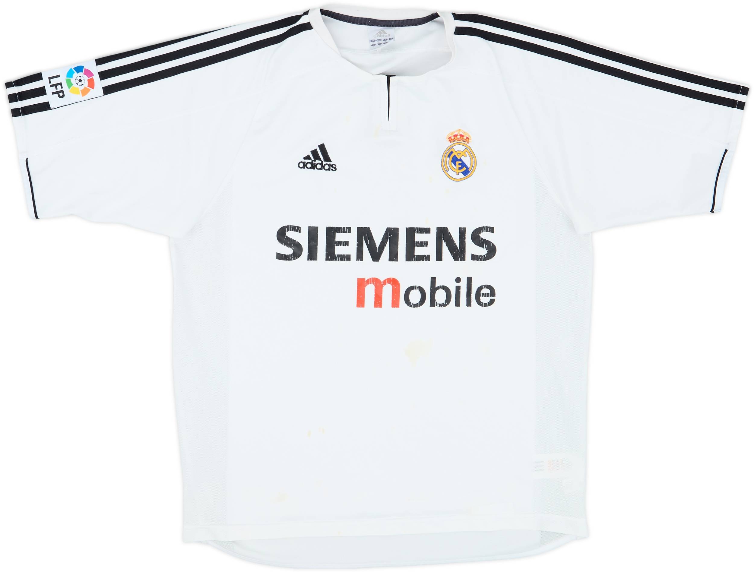 2003-04 Real Madrid Home Shirt - 4/10 - (M)
