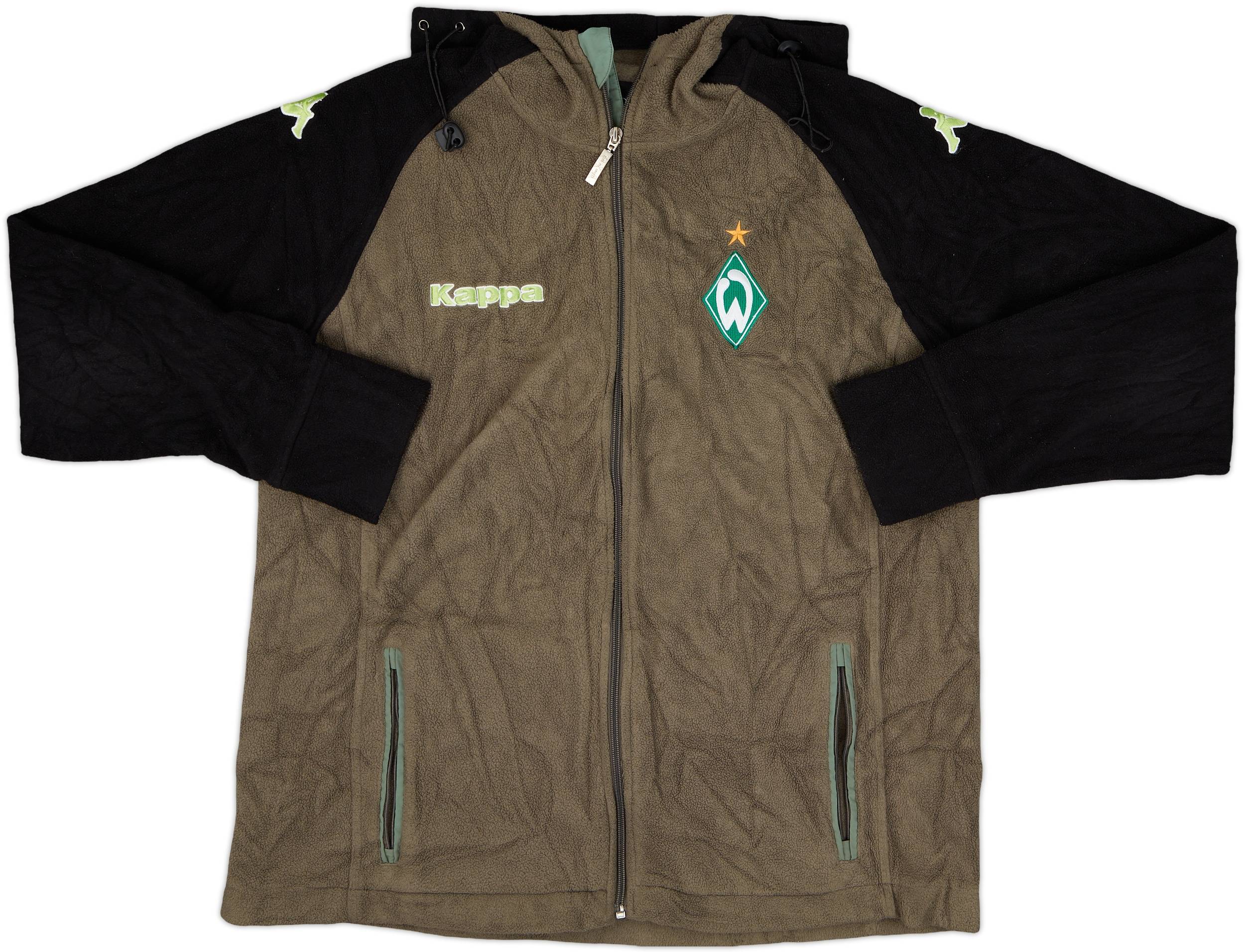 2006-07 Werder Bremen Kappa Hooded Fleece Jacket - 6/10 - (L)