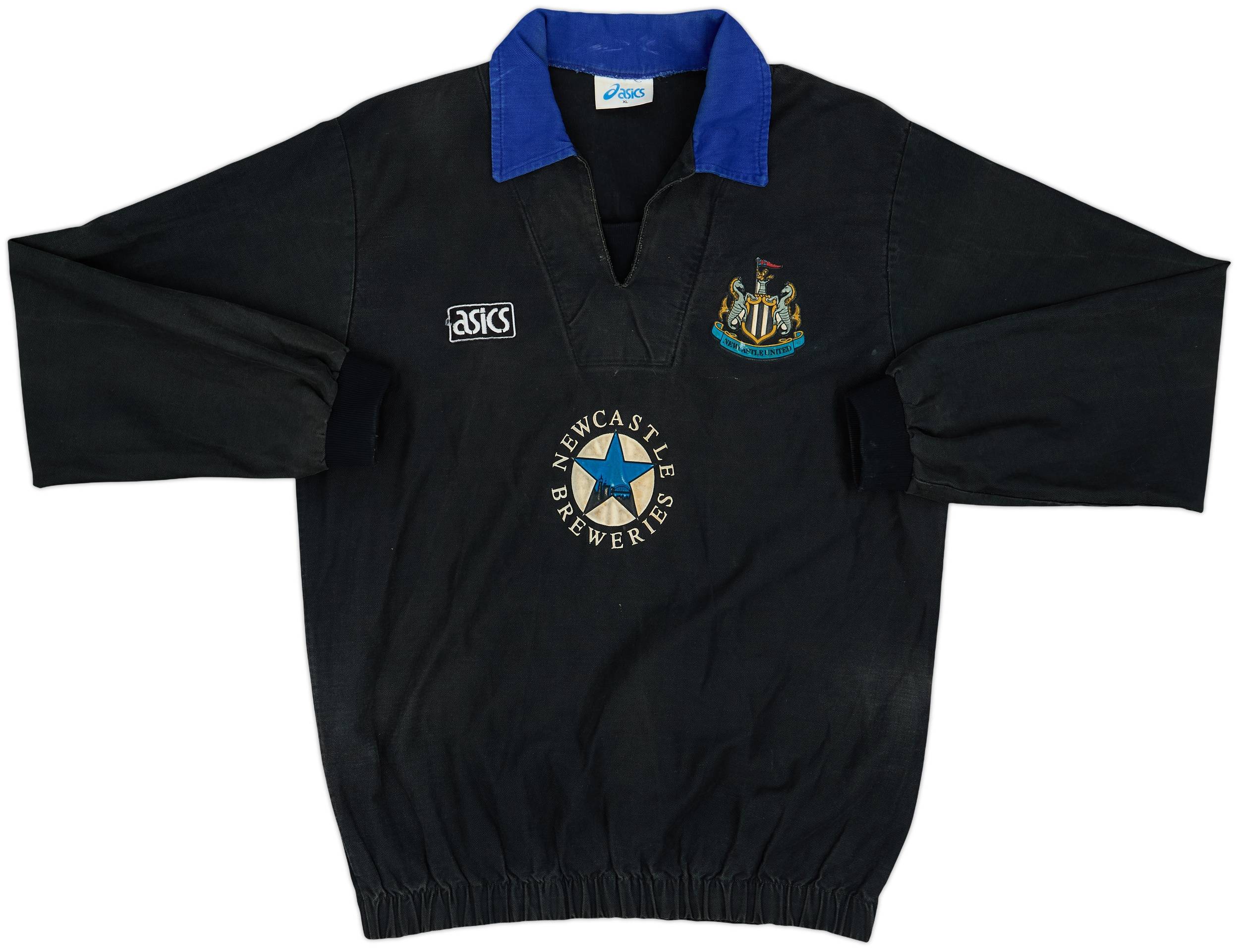 1993-94 Newcastle Asics Drill Top - 8/10 - (XL)