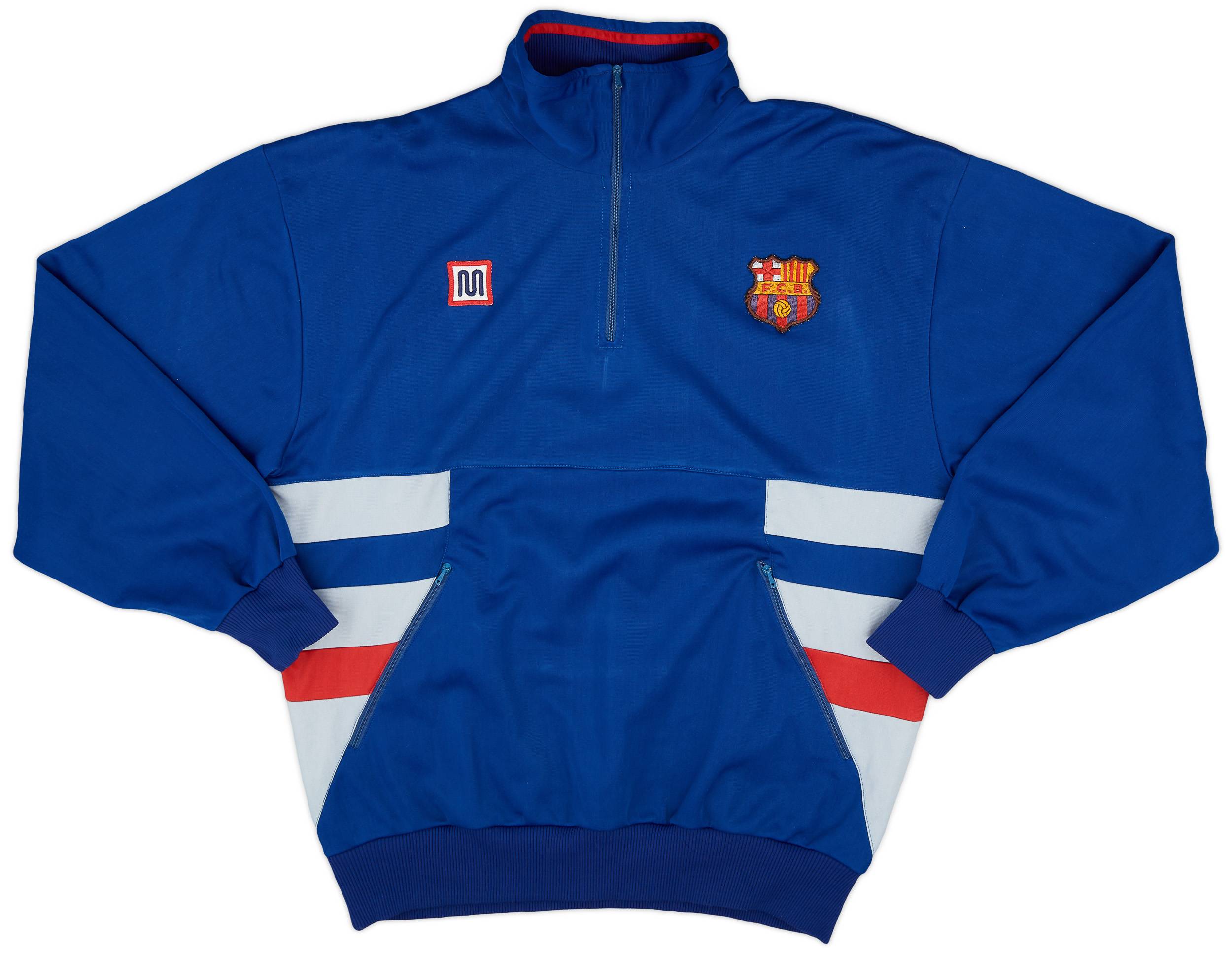 1984 89 Barcelona Meyba 1 4 Zip Track Jacket 9 10 M