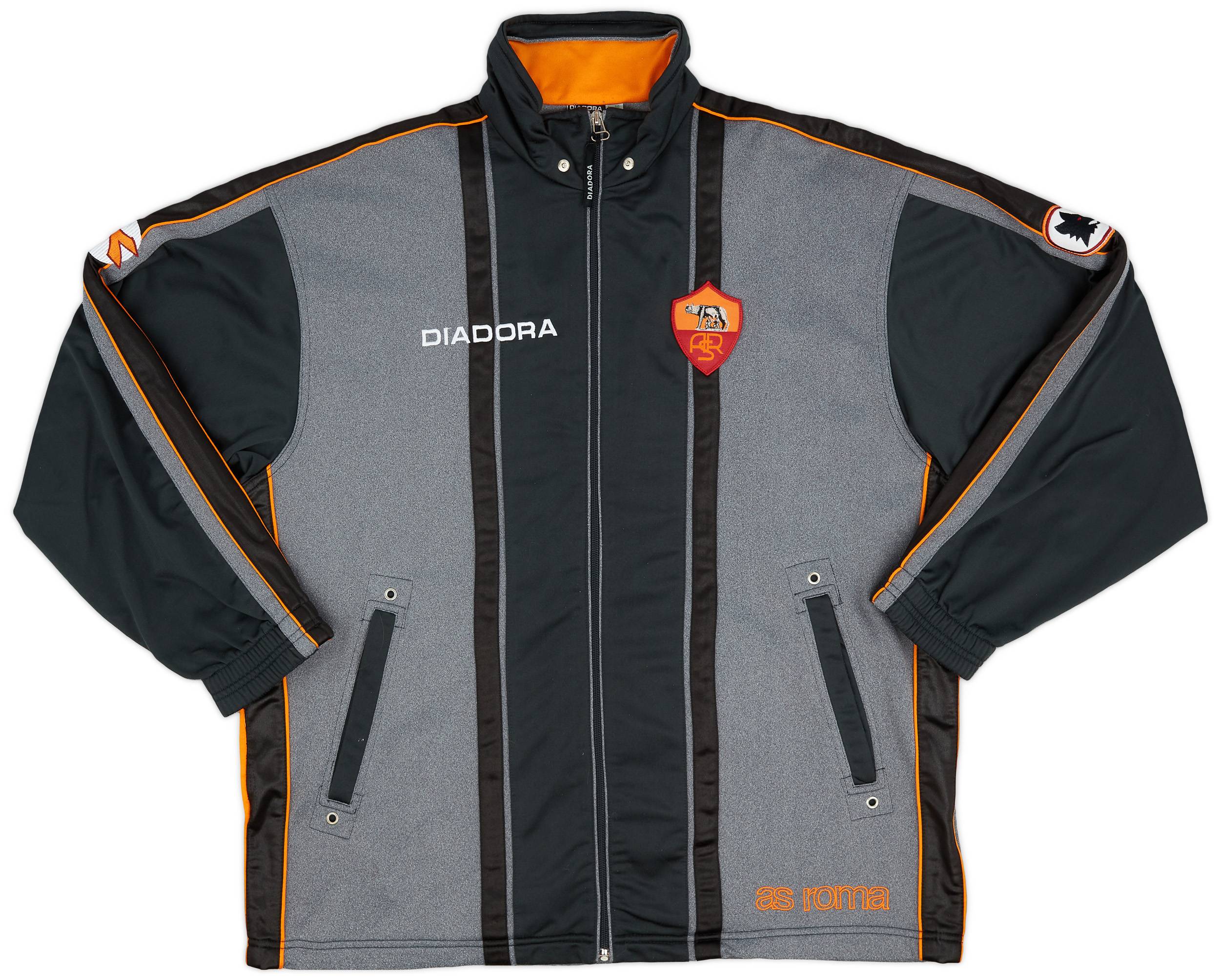 1999-00 Roma Diadora Track Jacket - 9/10 - (XL)
