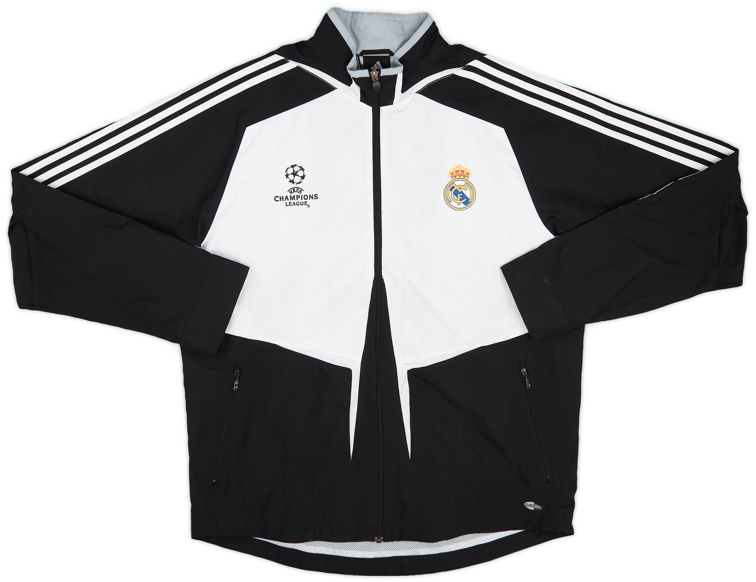 2015-16 Real Madrid adidas CL Track Jacket - 8/10 - (S)