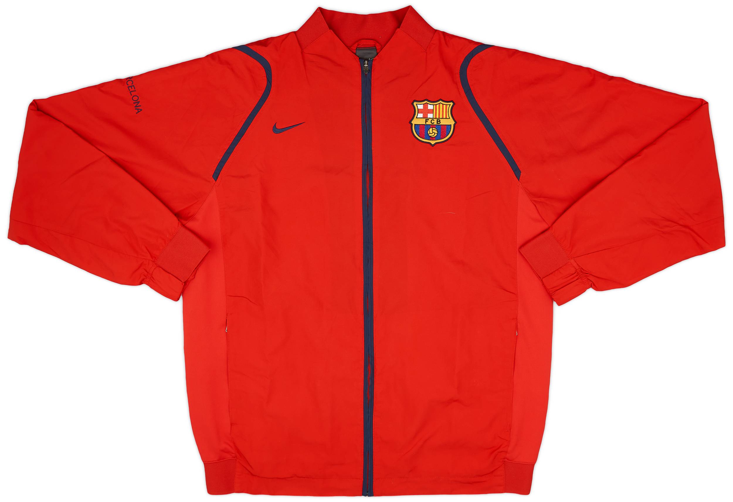 2006-07 Barcelona Nike Track Jacket - 9/10 - (XL)