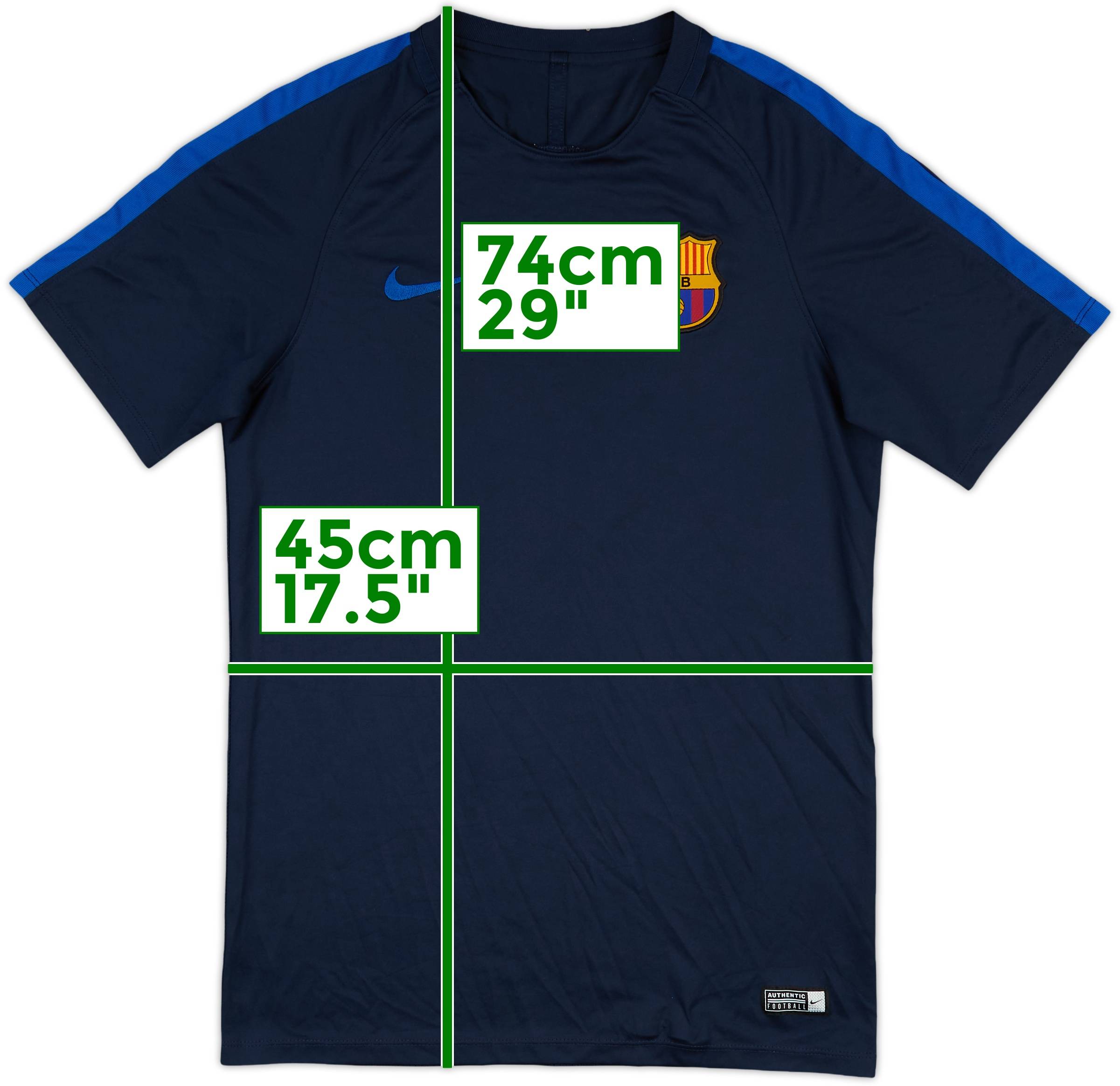 Nike FC Barcelona 2016 ジャージ 青緑 Lサイズ Barcelona 2016-2017 Training Nike Football Shirt Soccer