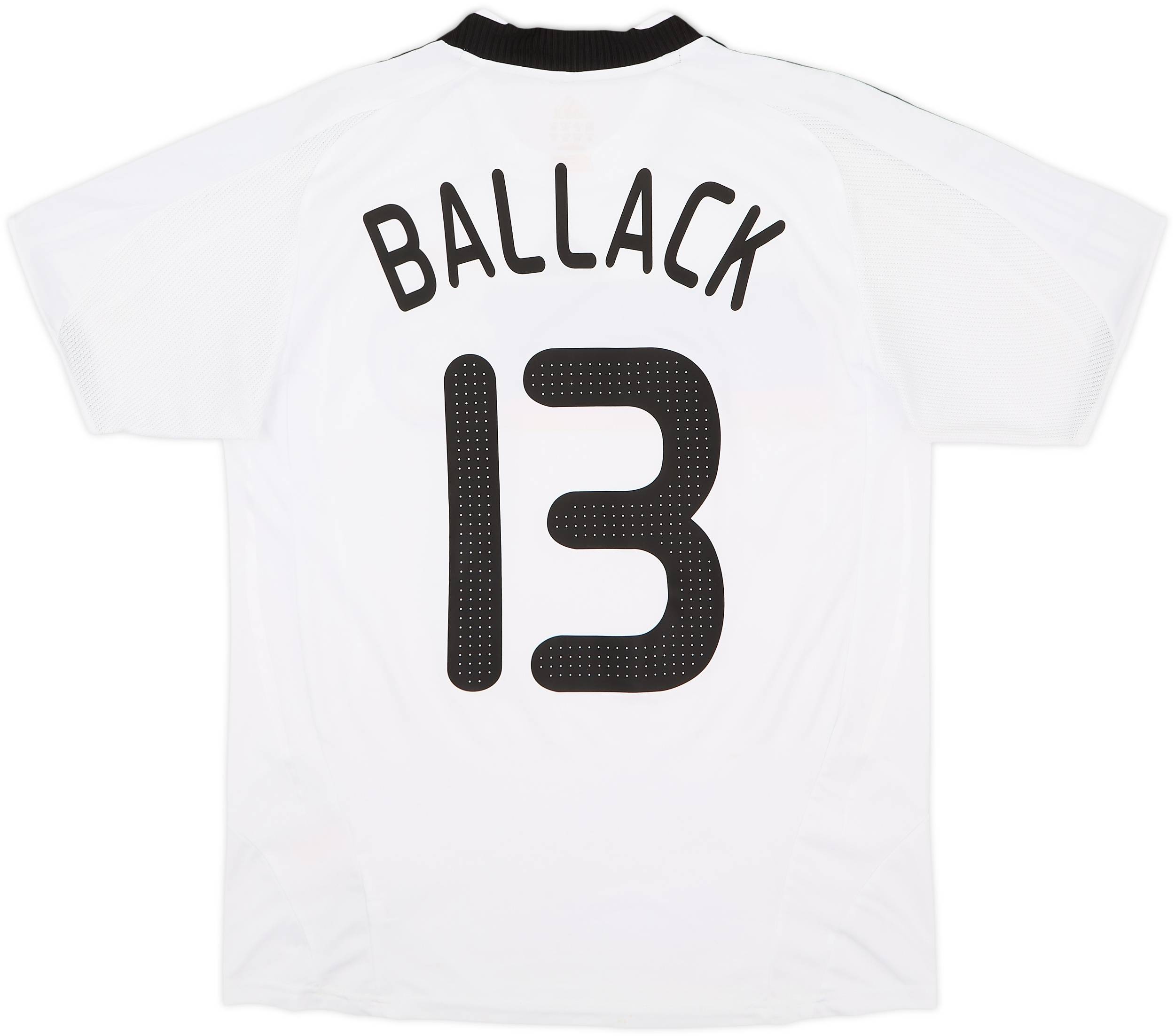 2008 ドイツ代表  BALLACK #13 ユニフォーム　XL 2008-09 Germany Home Shirt Ballack #13 - 9/10 - (XL.Boys)