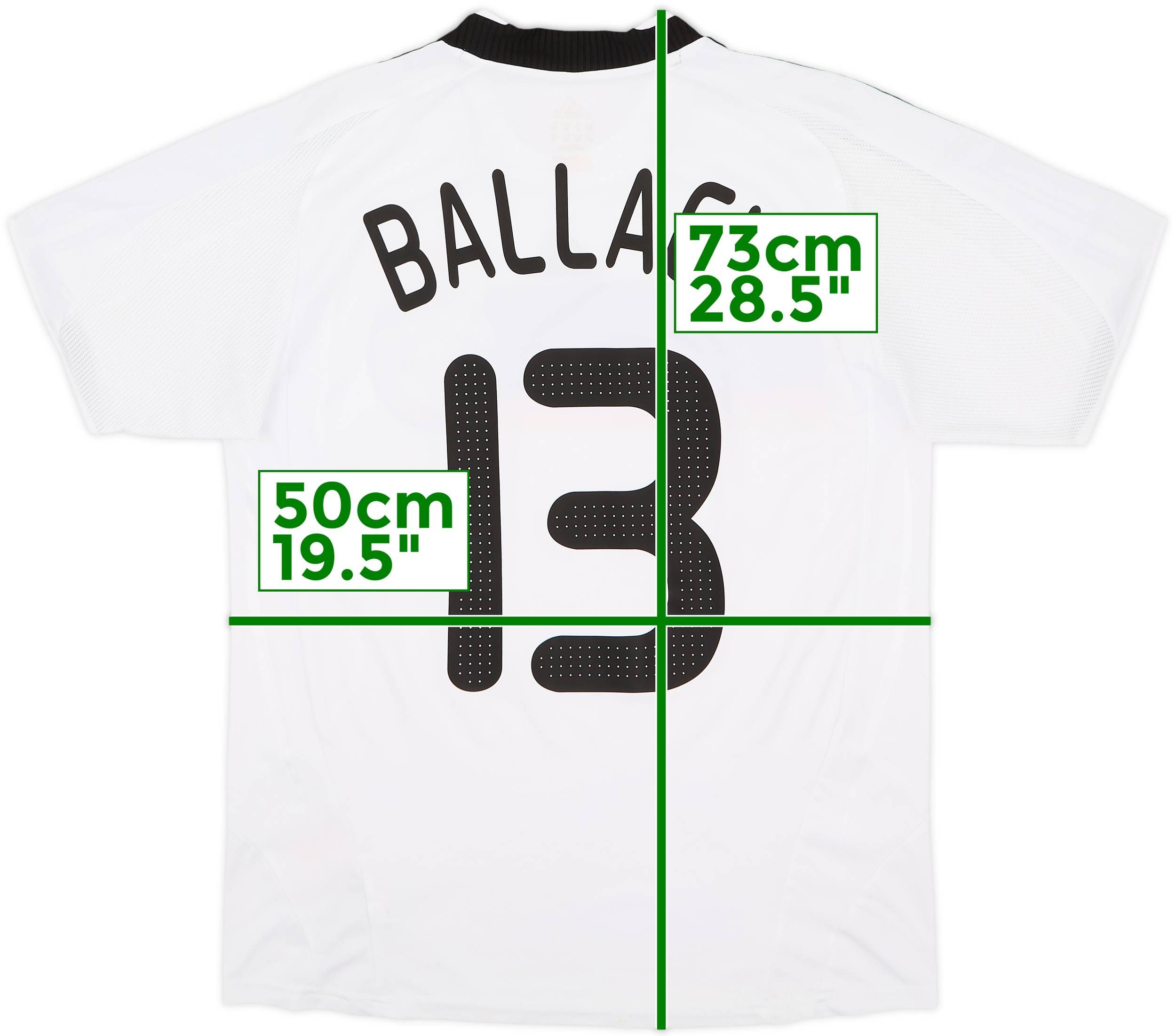 2008-09 Germany Home Shirt Ballack #13 - 9/10 - (XL.Boys)