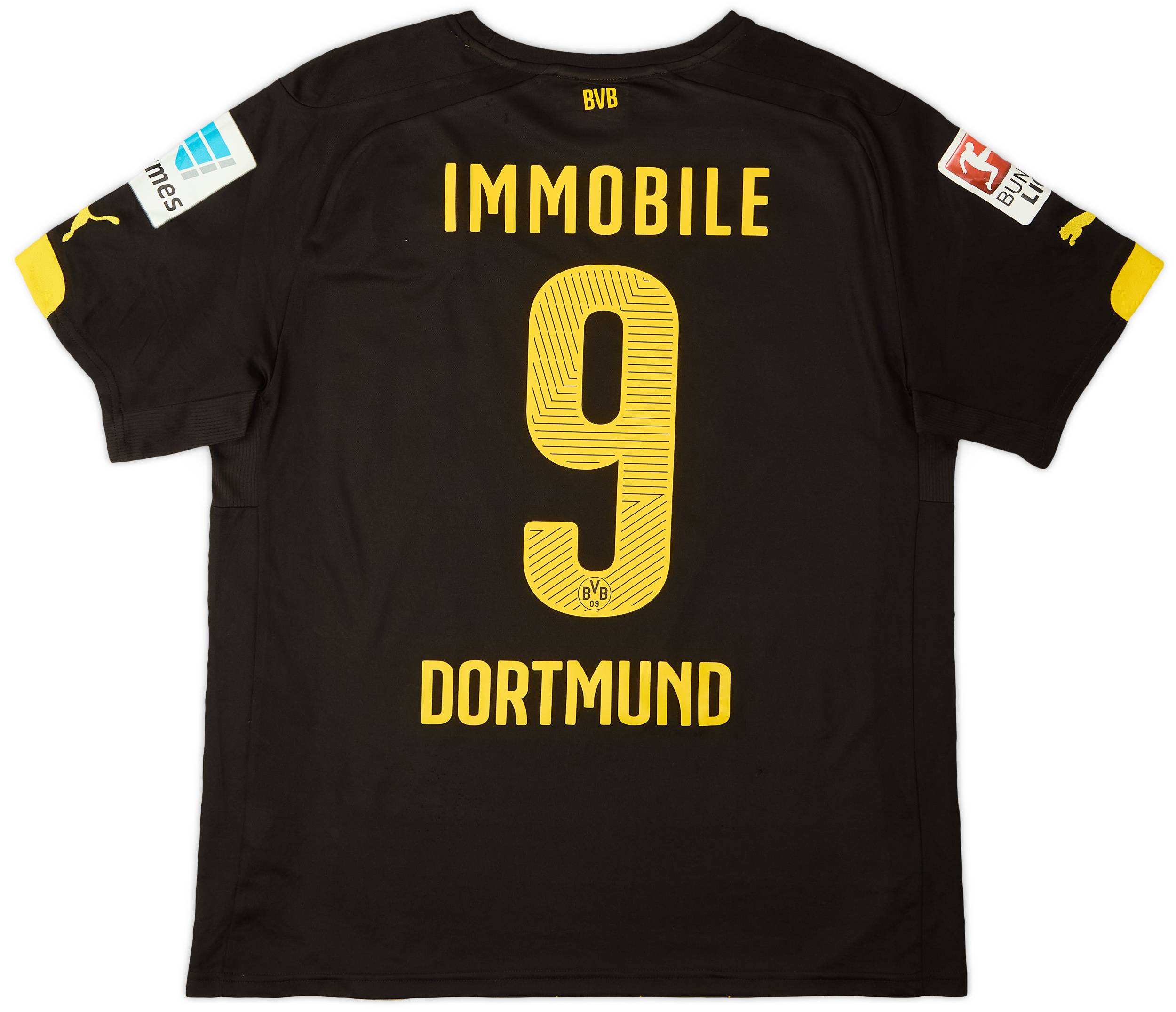 2014-16 Borussia Dortmund Away Shirt Immobile #9 - 7/10 - (L)