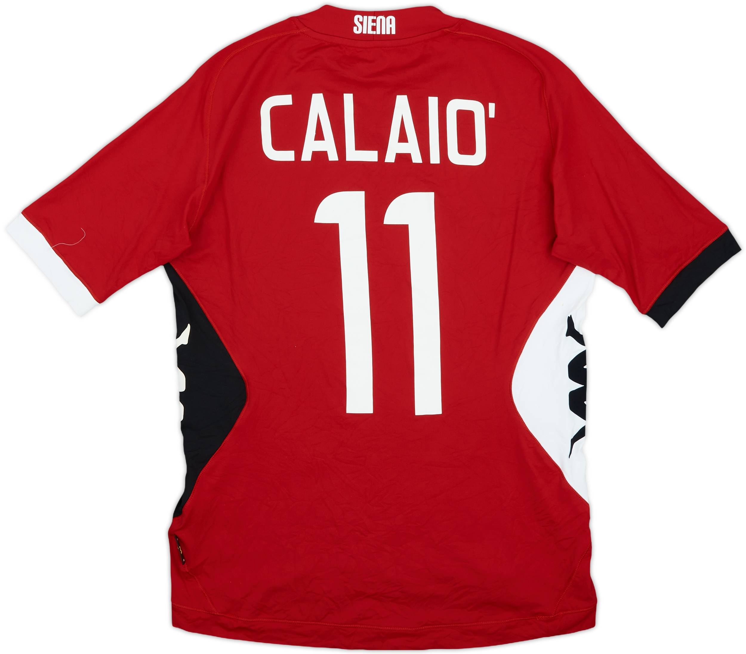 2012-13 Siena Away Shirt Calaio #11 - 9/10 - (M)