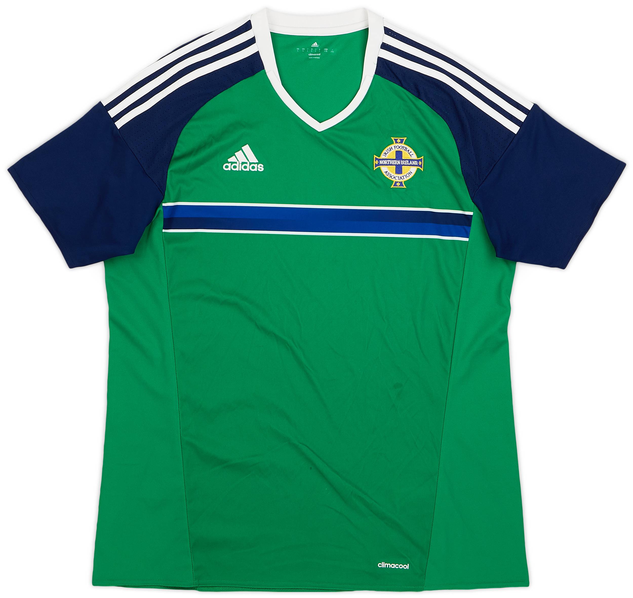 2016-17 Northern Ireland Home Shirt - 8/10 - (L)