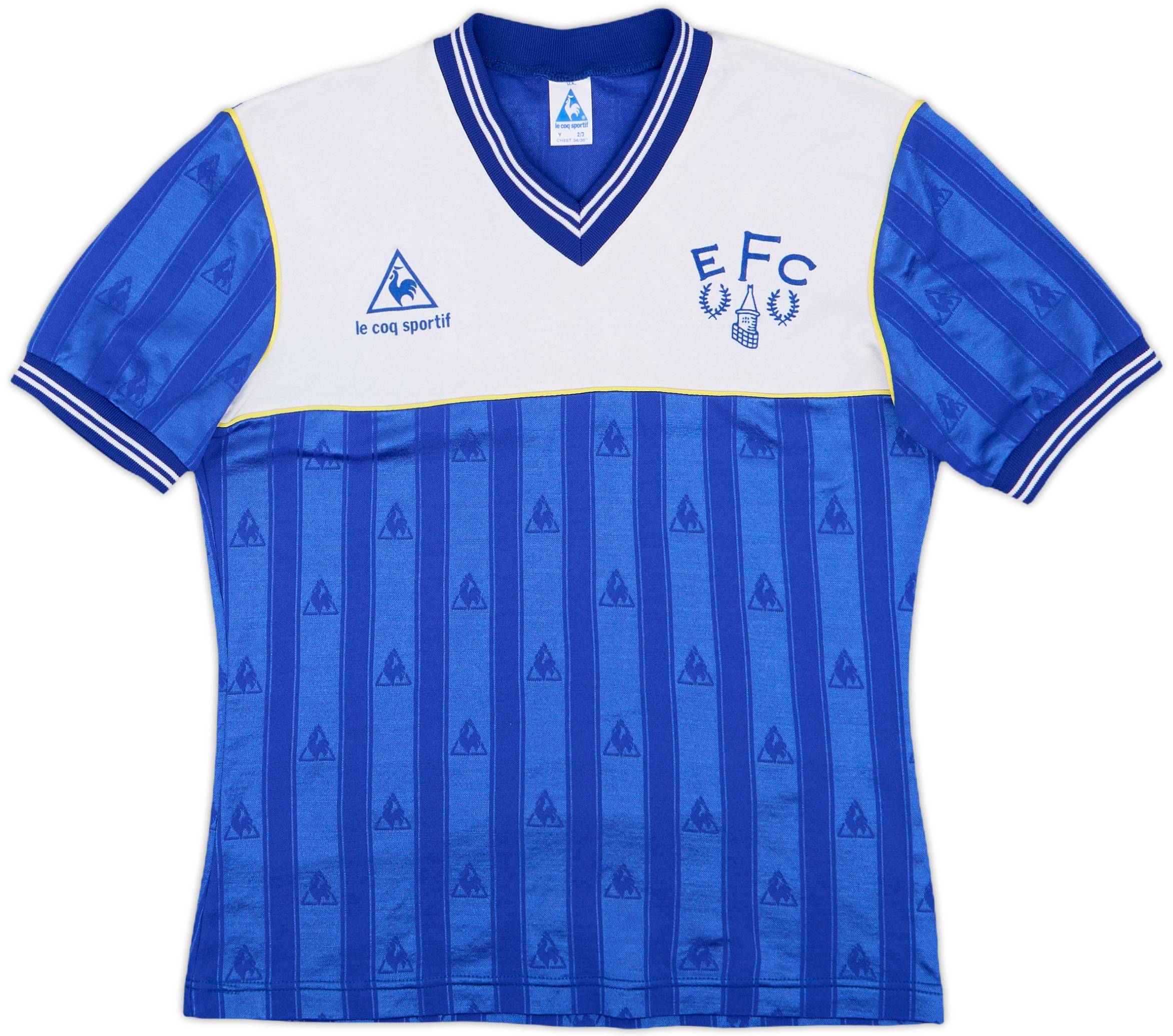 Everton le coq sportif レトロユニフォーム Sサイズ 1985-86 Everton Home Shirt - 10/10 - (XL.Boys)