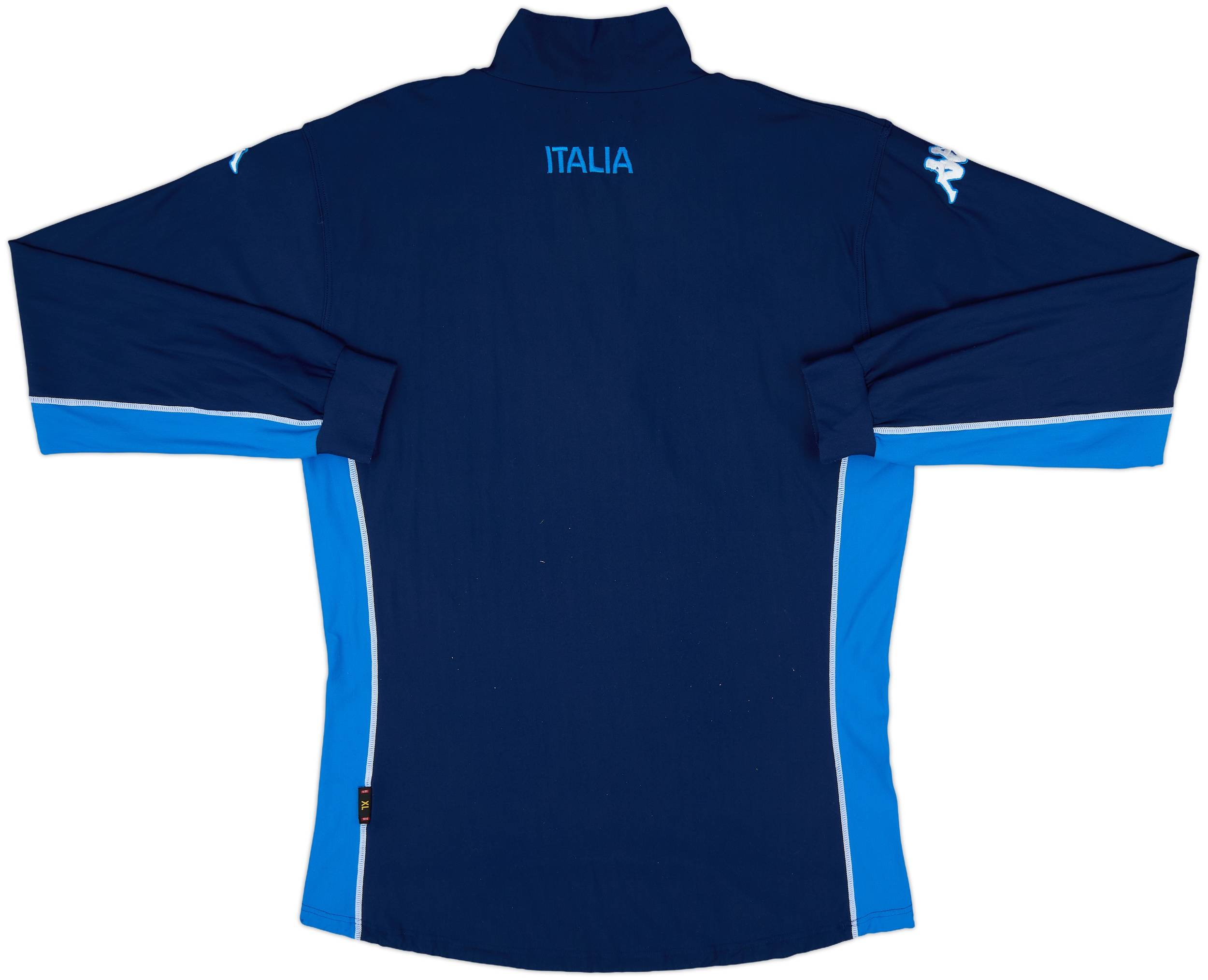 2002 Italy Kappa 1/4 Zip Training Top - 8/10 - (XL)
