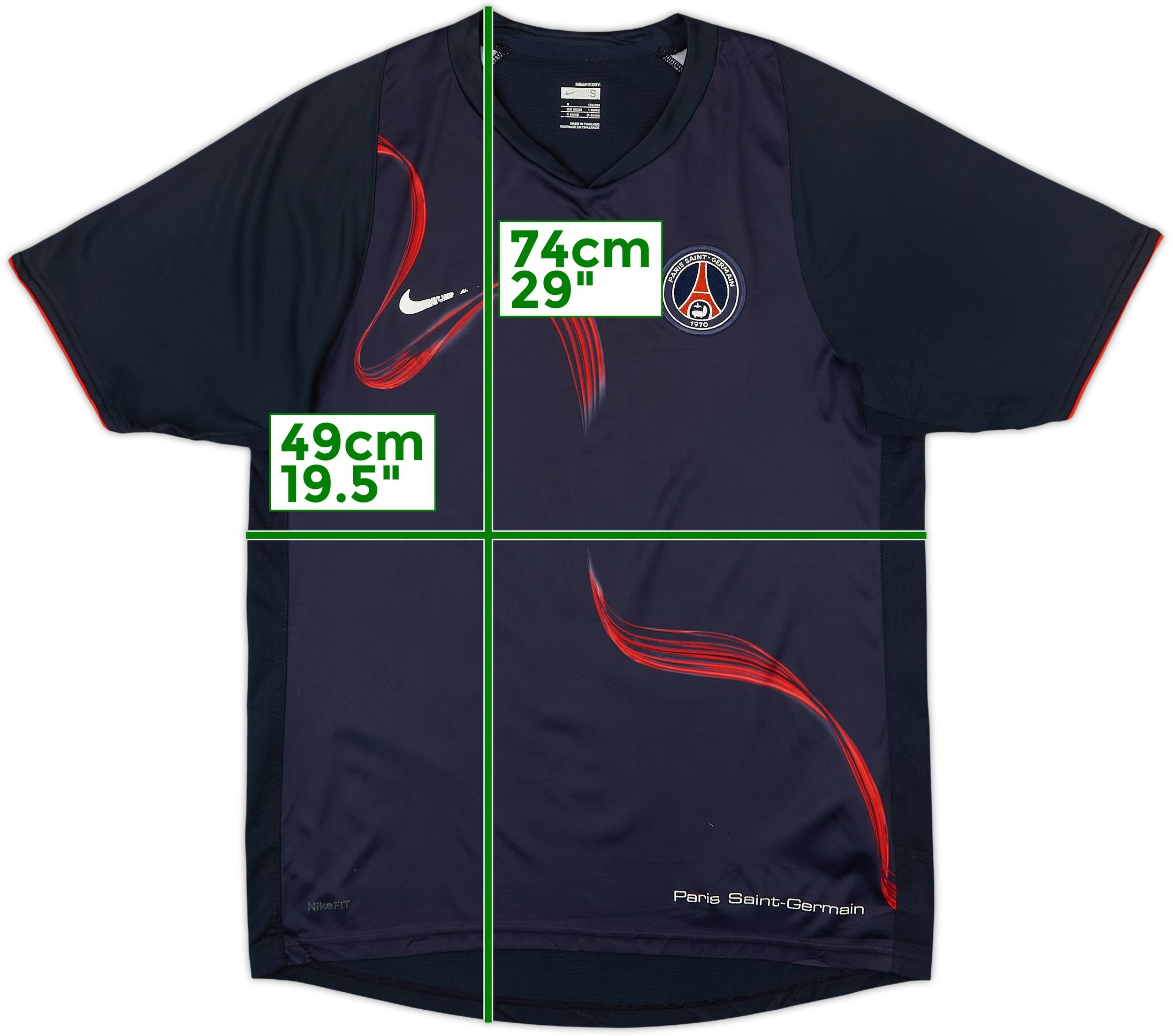 2008-09 Paris Saint-Germain Nike Training Shirt - 5/10 - (S)
