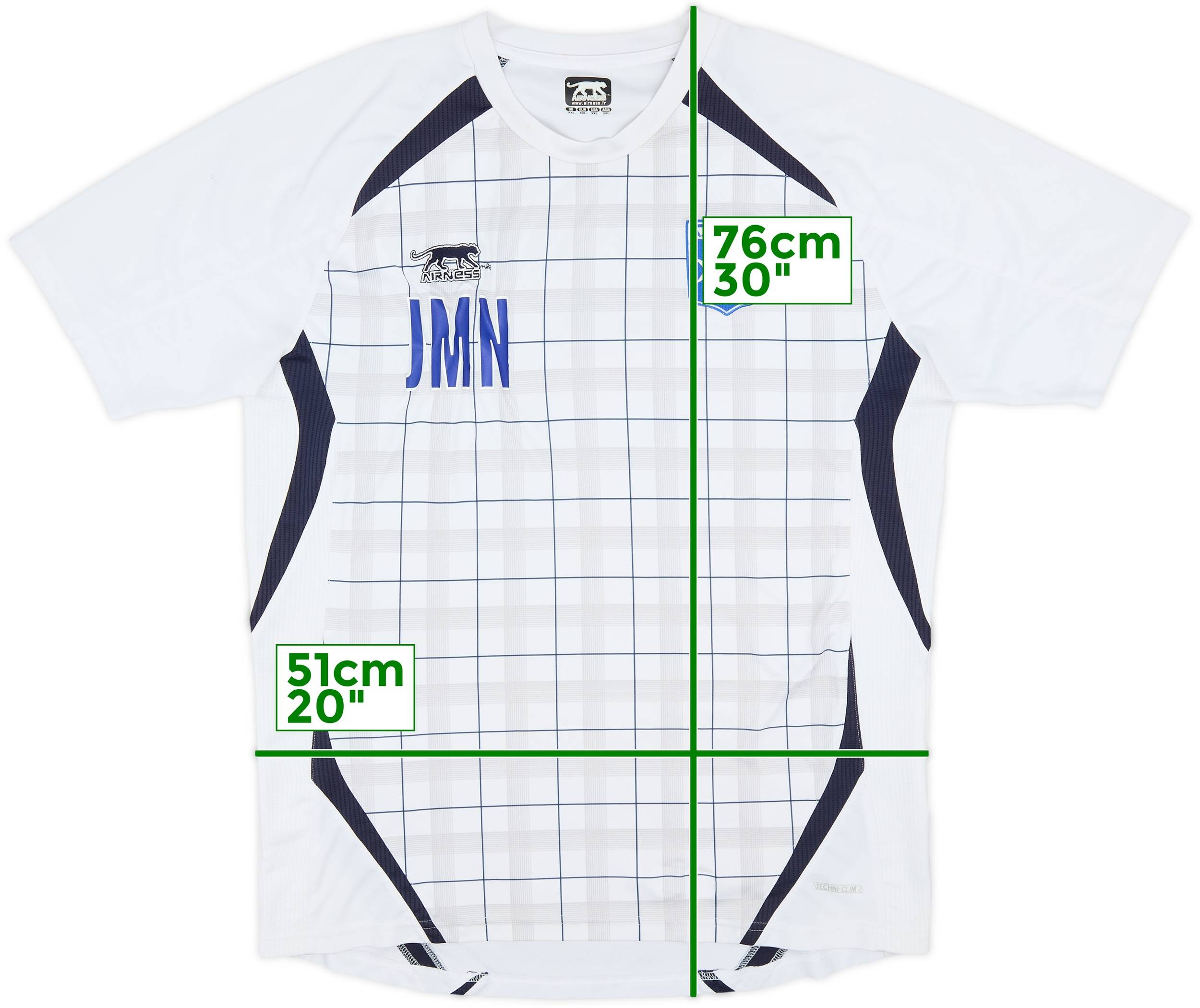 2010-11 Auxerre Staff Issue Airness Training Shirt JMN - 6/10 - (XXL)